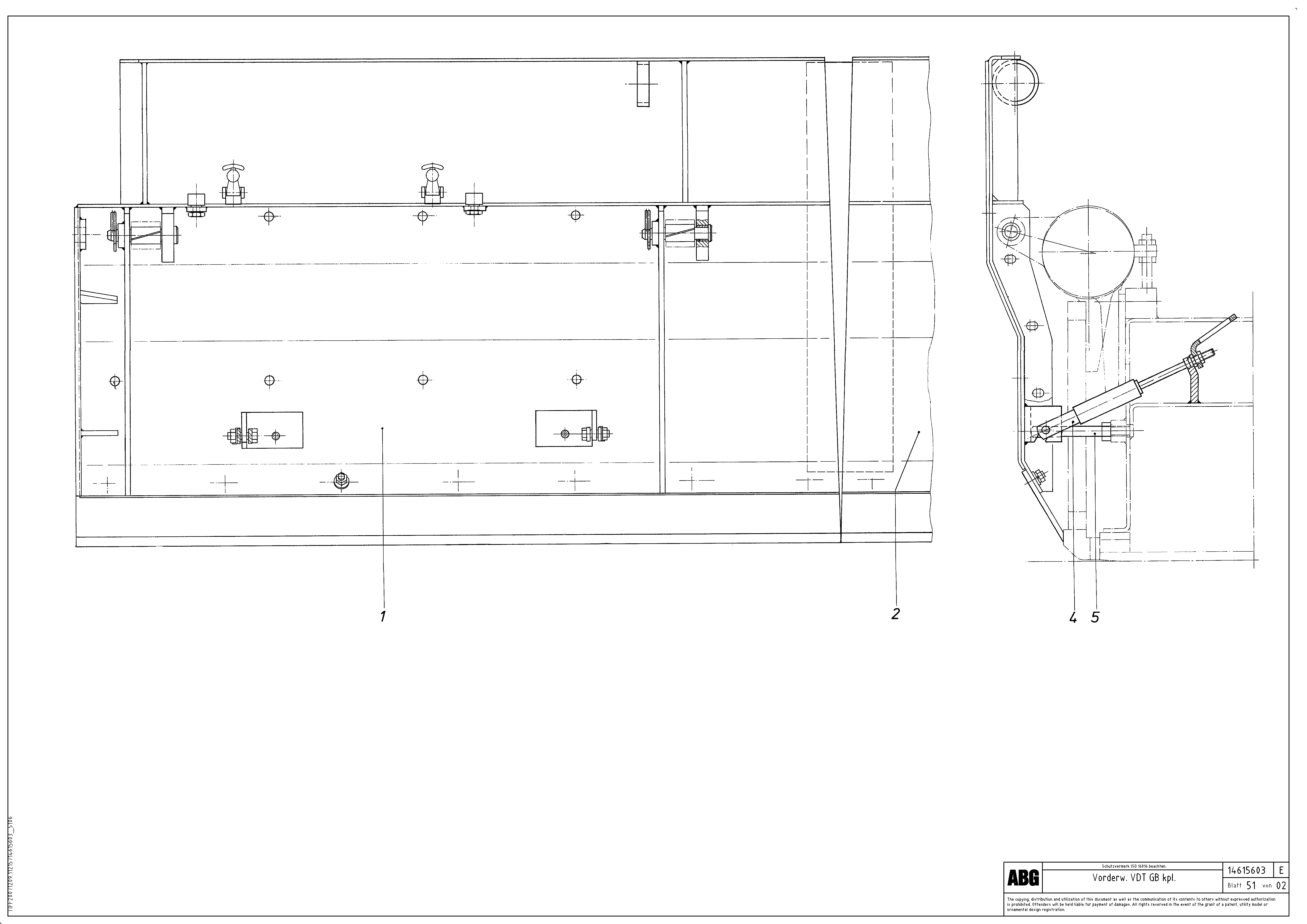 Схема запчастей Volvo VDT 121 - 89020 Deflector for basic screed VDT 121 ATT. SCREEDS 2,5 -13,0M ABG8820/ABG8820B