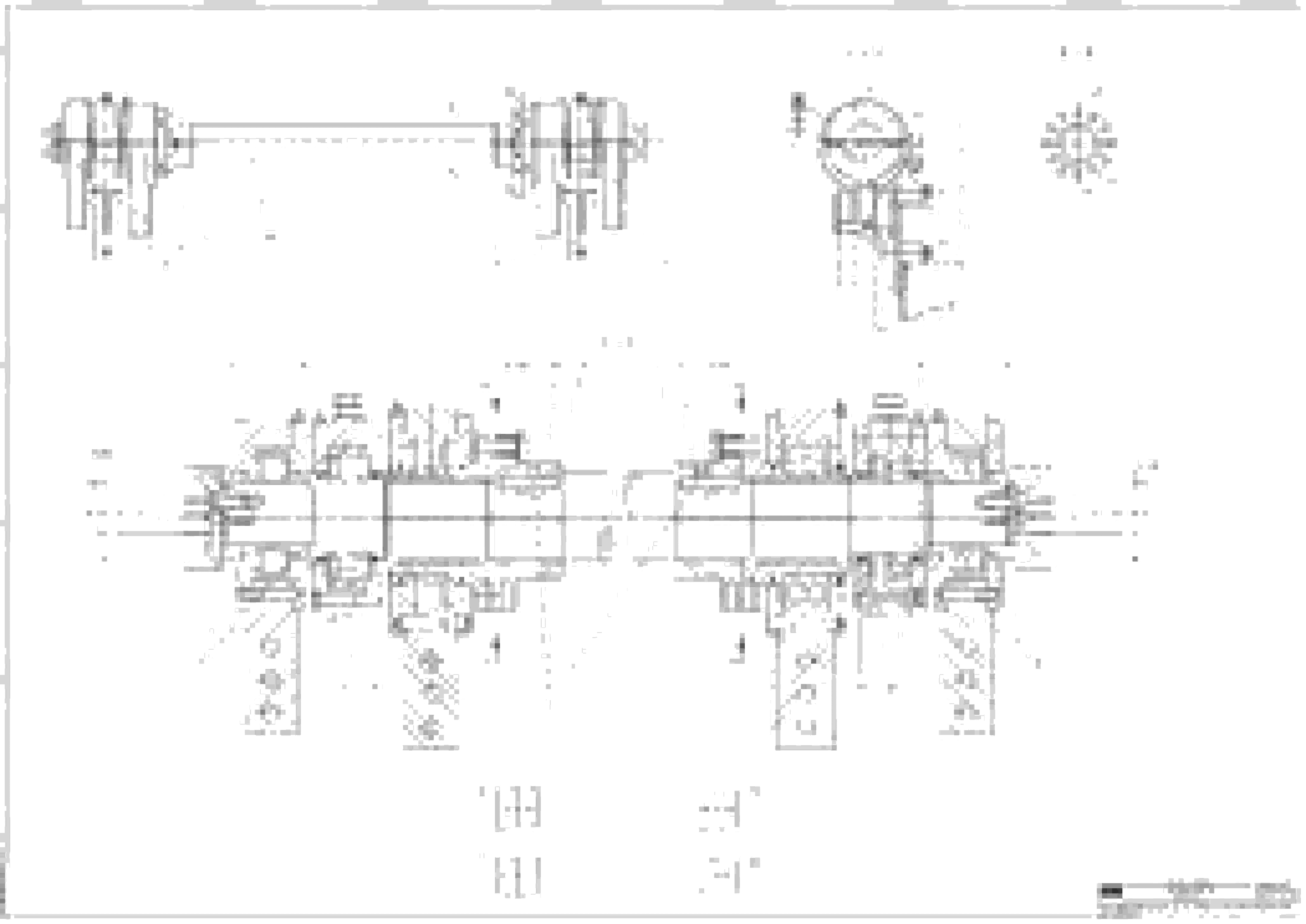 Схема запчастей Volvo VDT 121 - 86058 Tamper drive shaft for extension VDT 121 ATT. SCREEDS 2,5 -13,0M ABG8820/ABG8820B