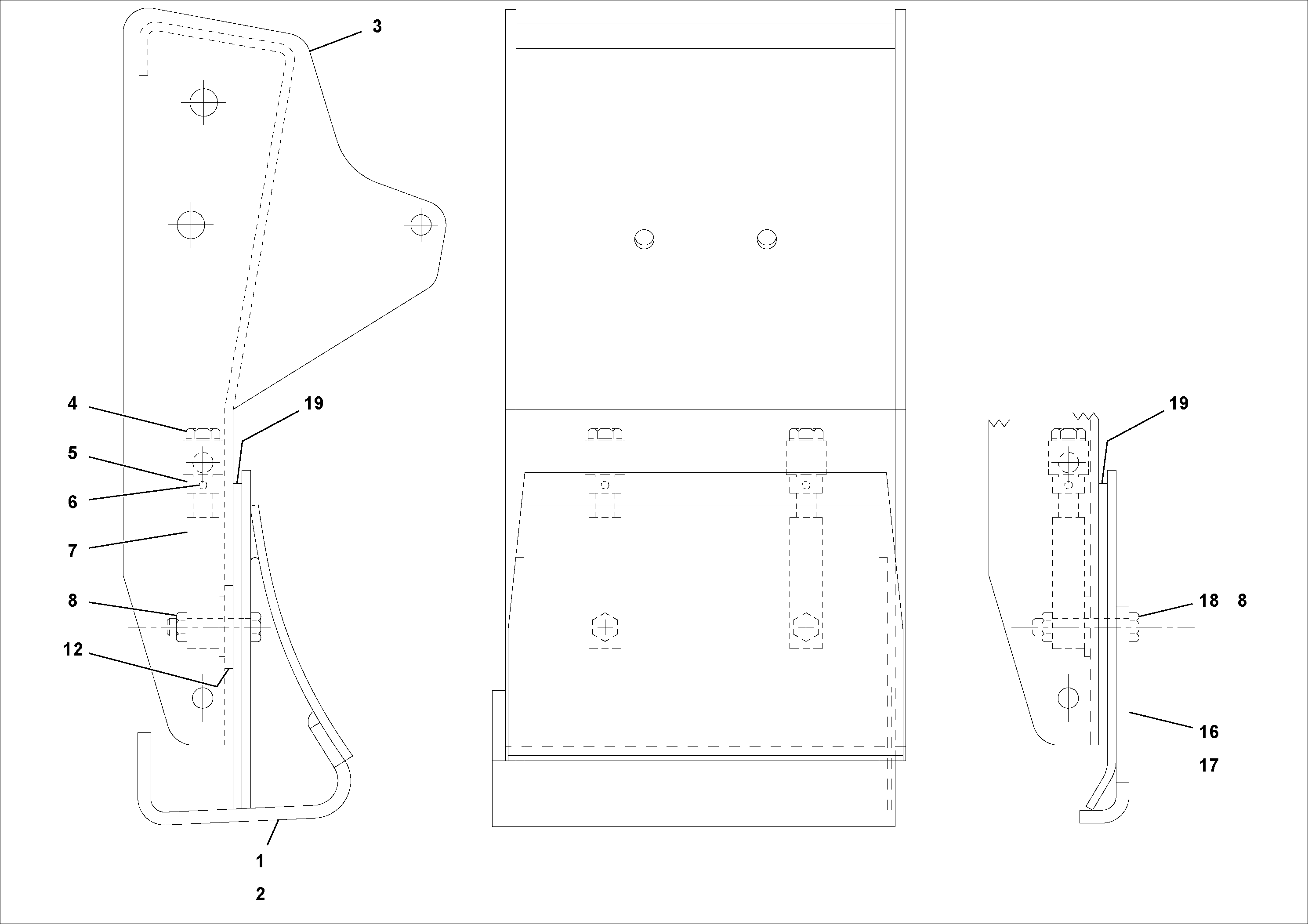 Схема запчастей Volvo Wedgelocks - 62909 Electric Wedge-lock Screed Extension WEDGE-LOCK 10 ELECTRIC