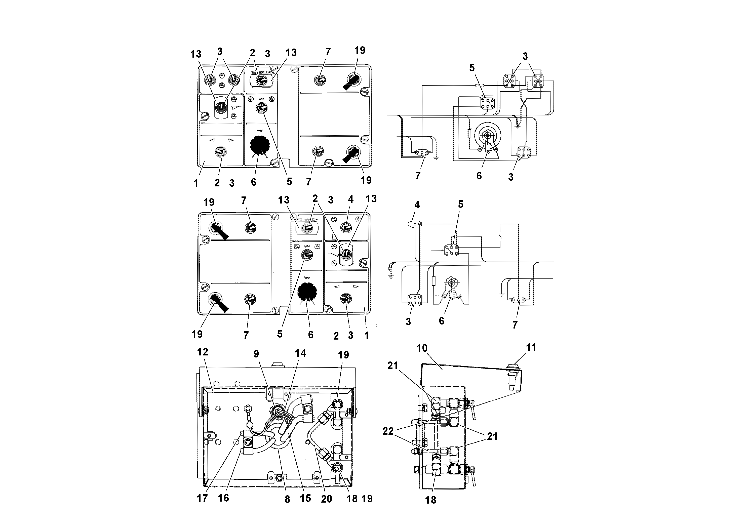 Схема запчастей Volvo Wedgelocks - 65072 Control Box Assembly WEDGE-LOCK 10