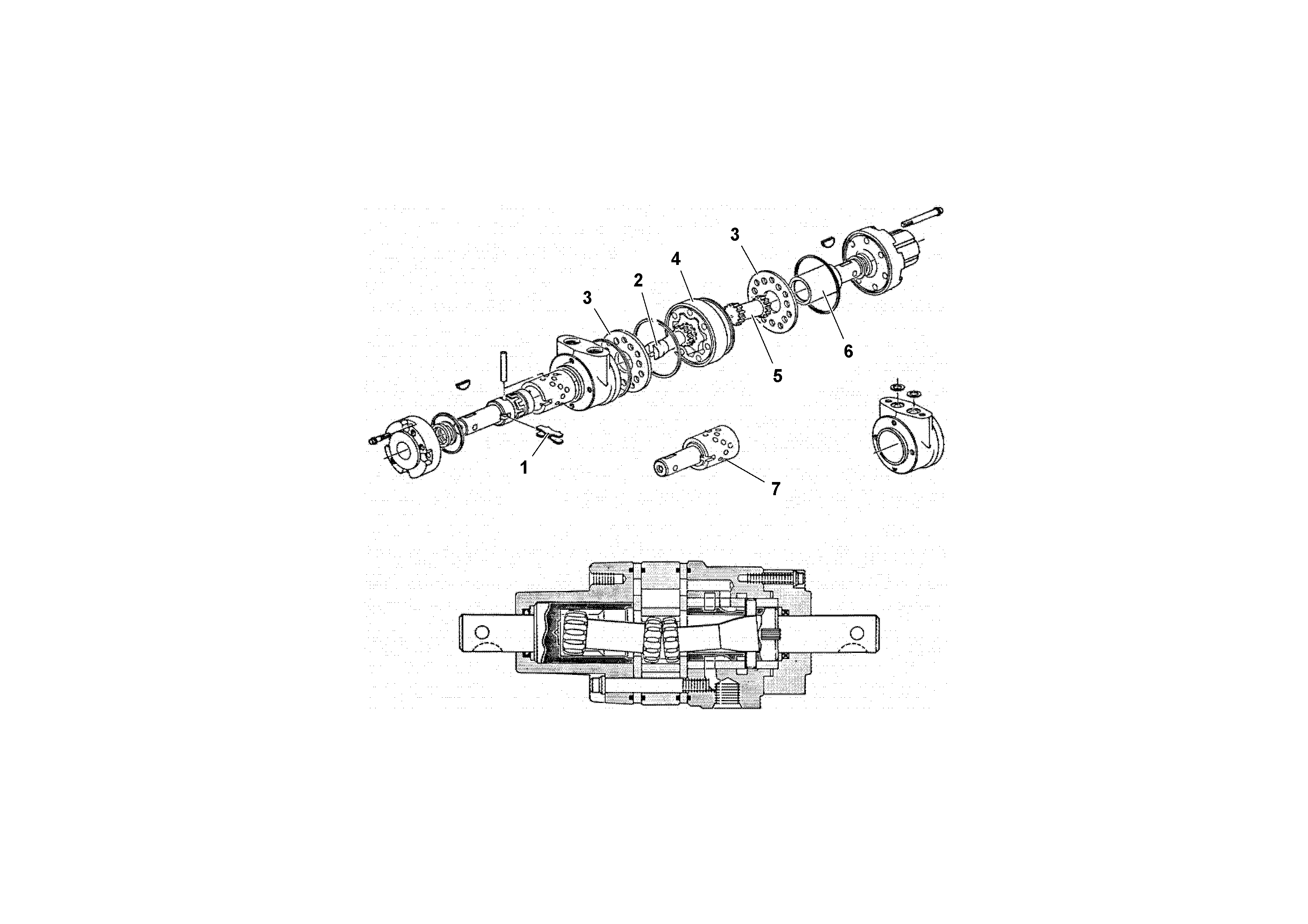 Схема запчастей Volvo Wedgelocks - 65073 Power Crown Torque Generator WEDGE-LOCK 10