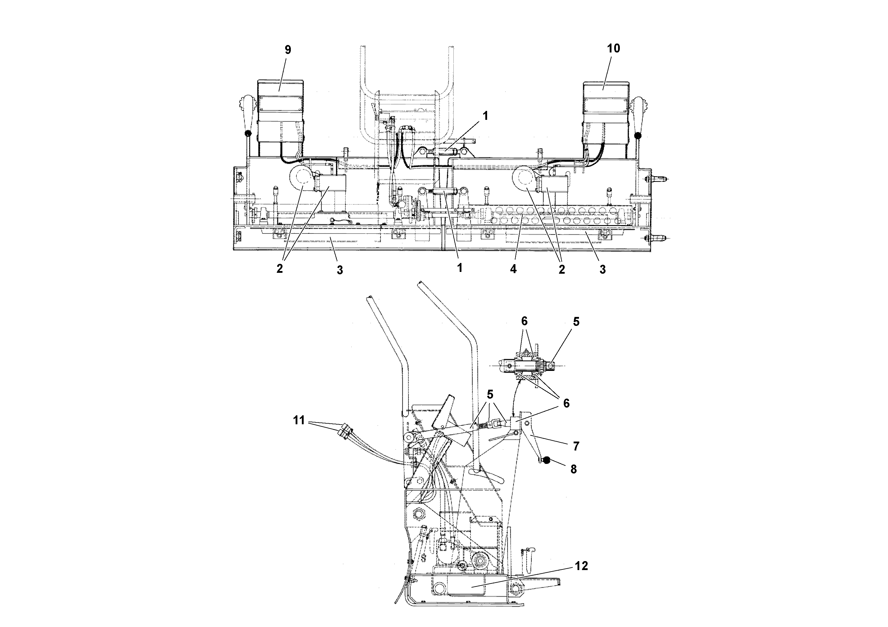 Схема запчастей Volvo Wedgelocks - 69235 Main Screed Assembly WEDGE-LOCK 10