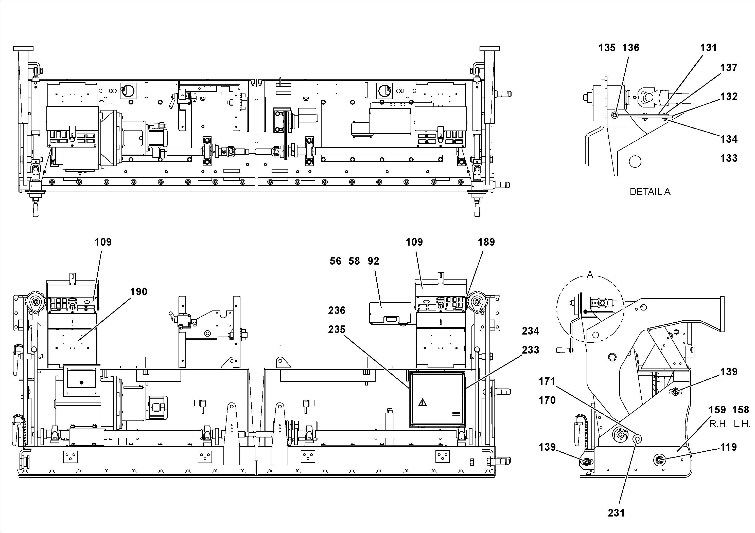Схема запчастей Volvo Wedgelocks - 62918 Vibrator Shafts and Motor WEDGE-LOCK 10 ELECTRIC
