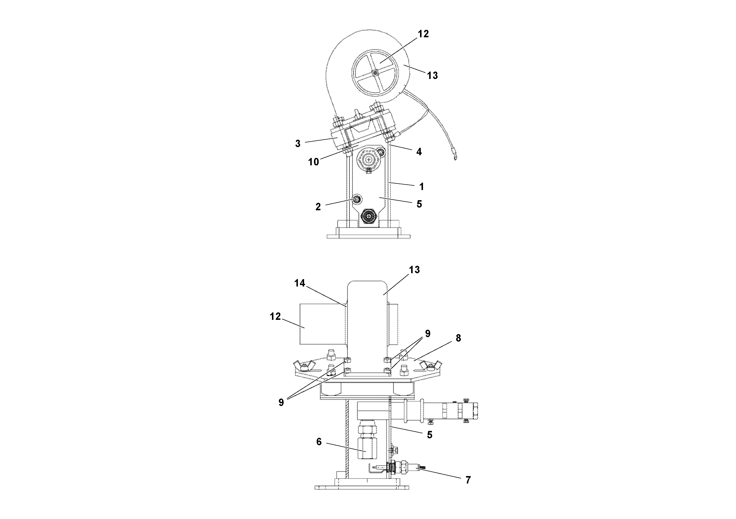 Схема запчастей Volvo Wedgelocks - 68551 Propane ATIC Burner Assemblies WEDGE-LOCK 10