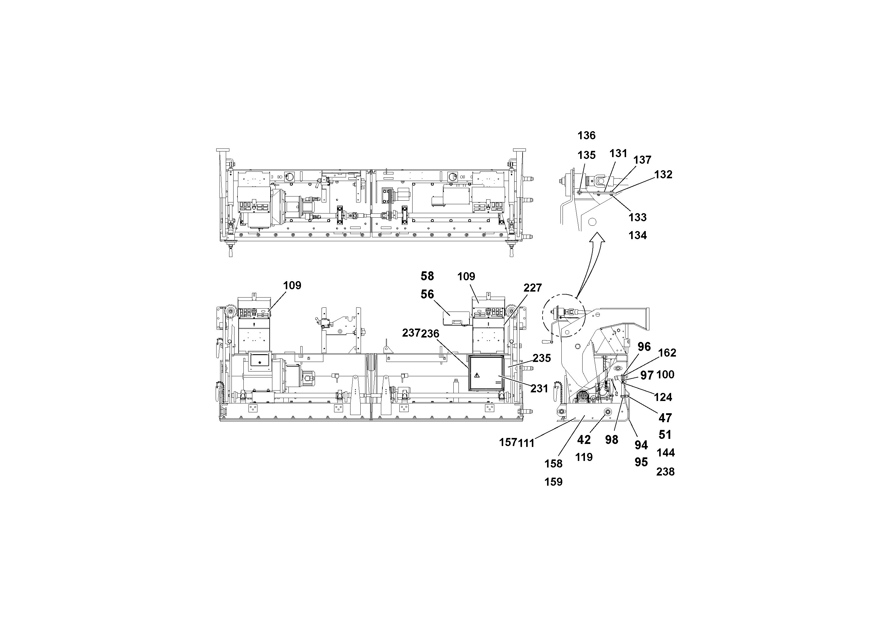 Схема запчастей Volvo Wedgelocks - 78984 Vibrator Shafts and Motor WEDGE-LOCK 10 ELECTRIC