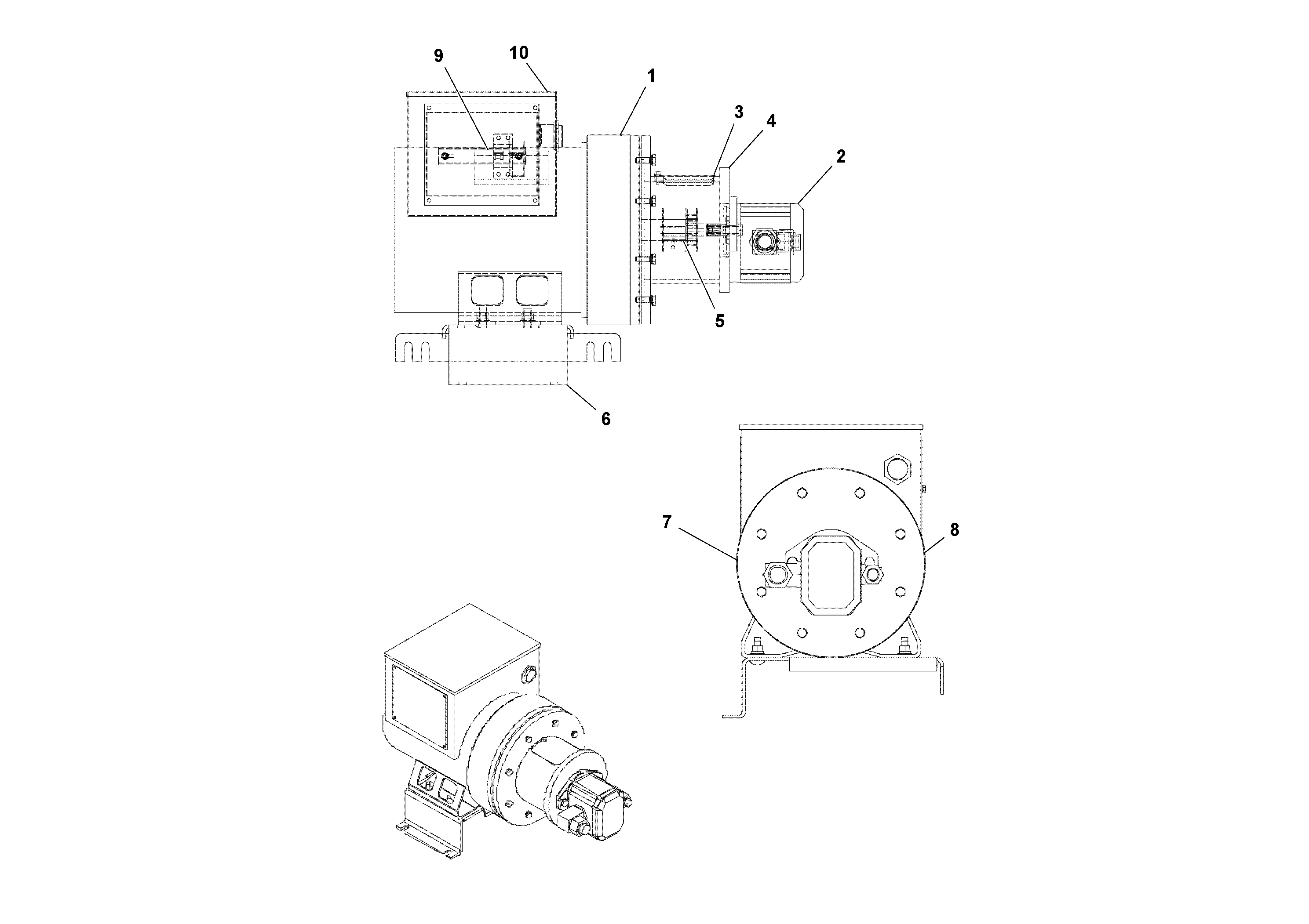 Схема запчастей Volvo Wedgelocks - 57328 Alternator Assembly WEDGE-LOCK 10 ELECTRIC