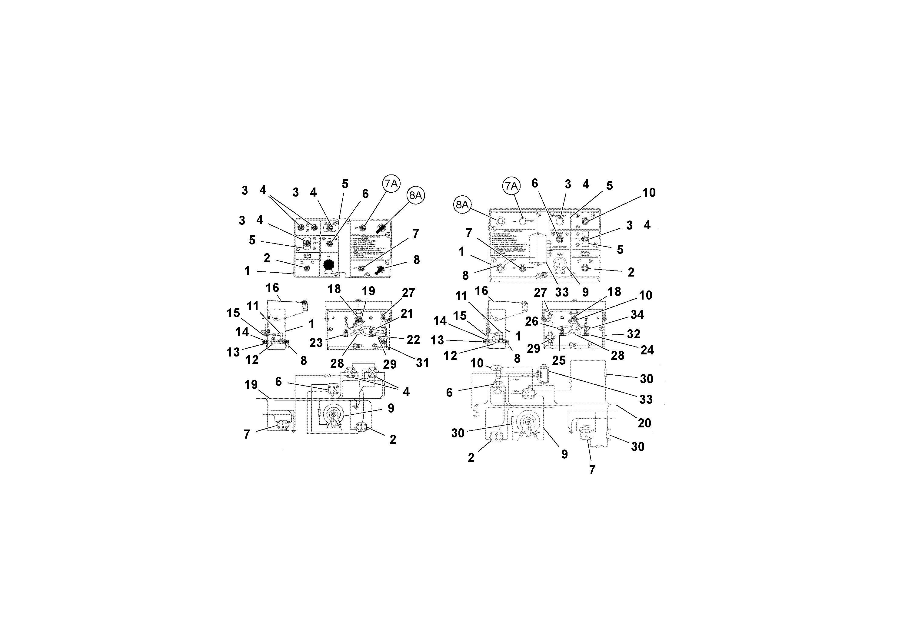 Схема запчастей Volvo Wedgelocks - 63883 Control Box Assembly WEDGE-LOCK 8
