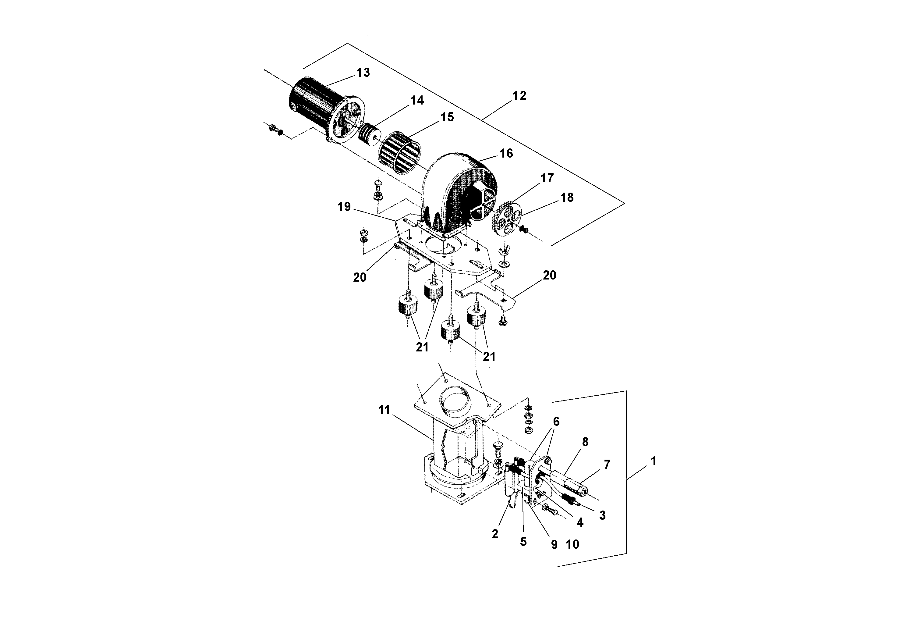 Схема запчастей Volvo Wedgelocks - 96150 Screed Heater Assembly WEDGE-LOCK 8