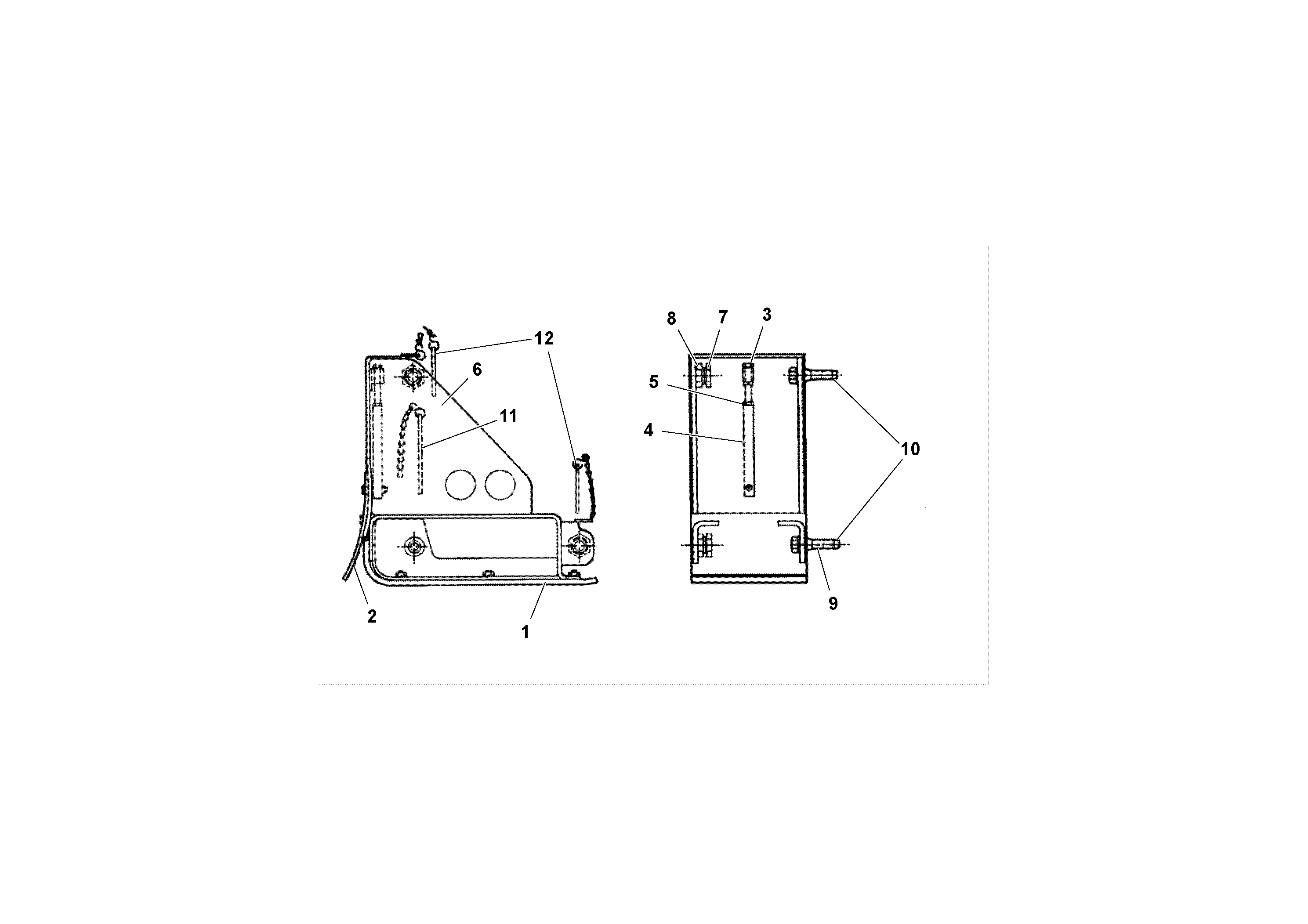 Схема запчастей Volvo Wedgelocks - 63893 Standard Wedge-lock Screed Extensions WEDGE-LOCK 8