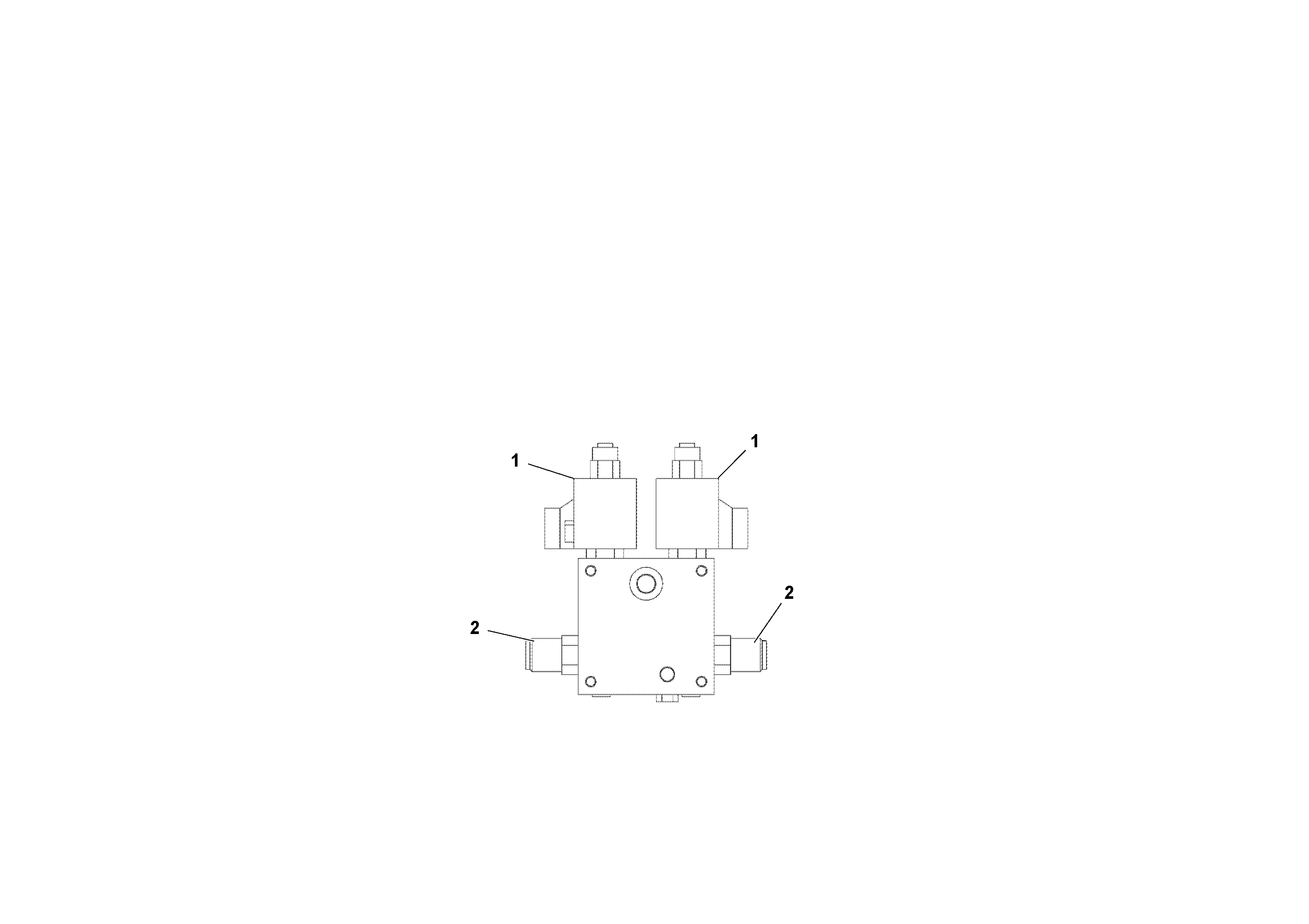 Схема запчастей Volvo Wedgelocks - 50102 Клапан регулирующий (распределительный) WEDGE-LOCK 10 ELECTRIC