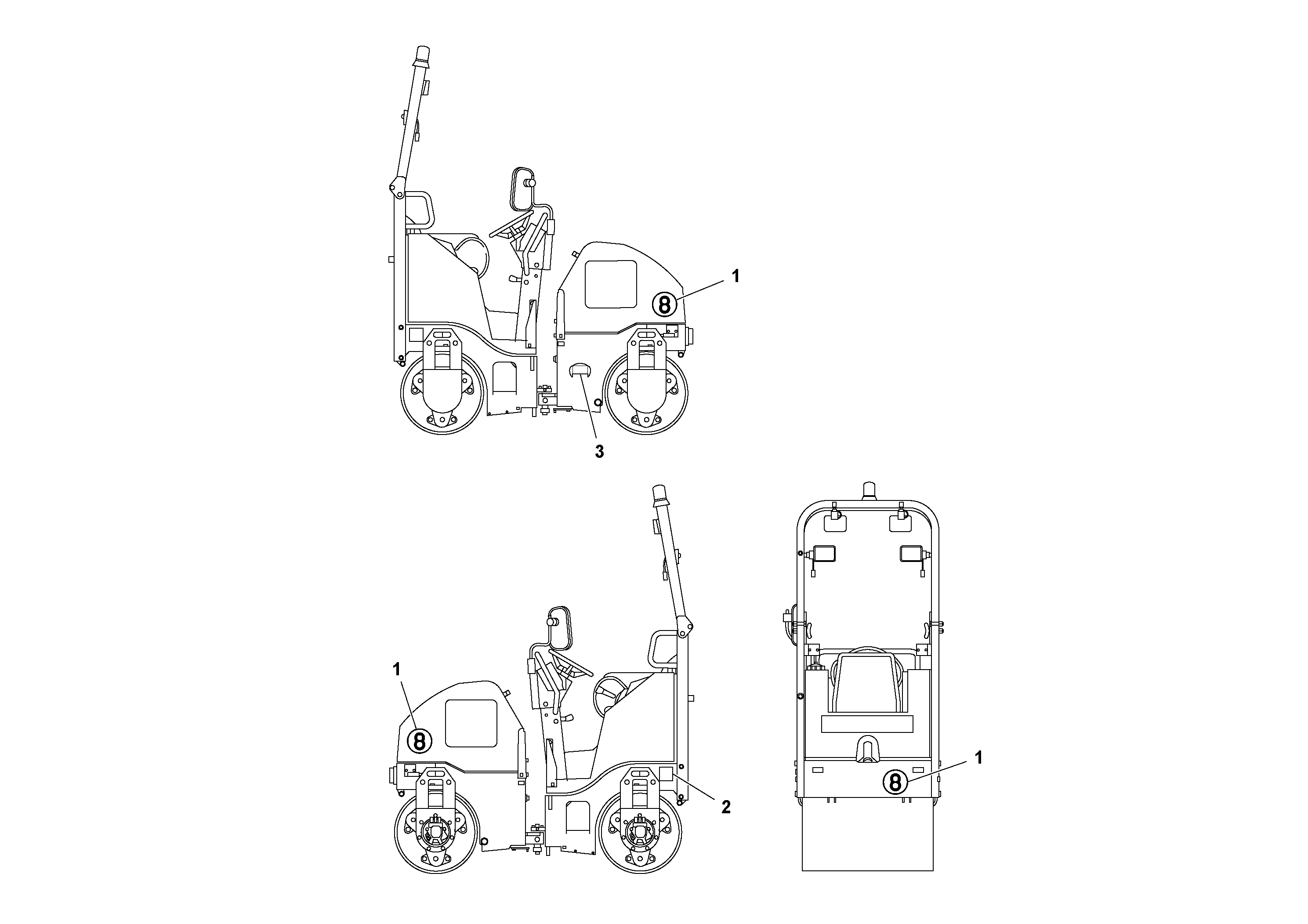 Схема запчастей Volvo DD14S/DD16 S/N 197600 - - 80161 German Unique Parts 