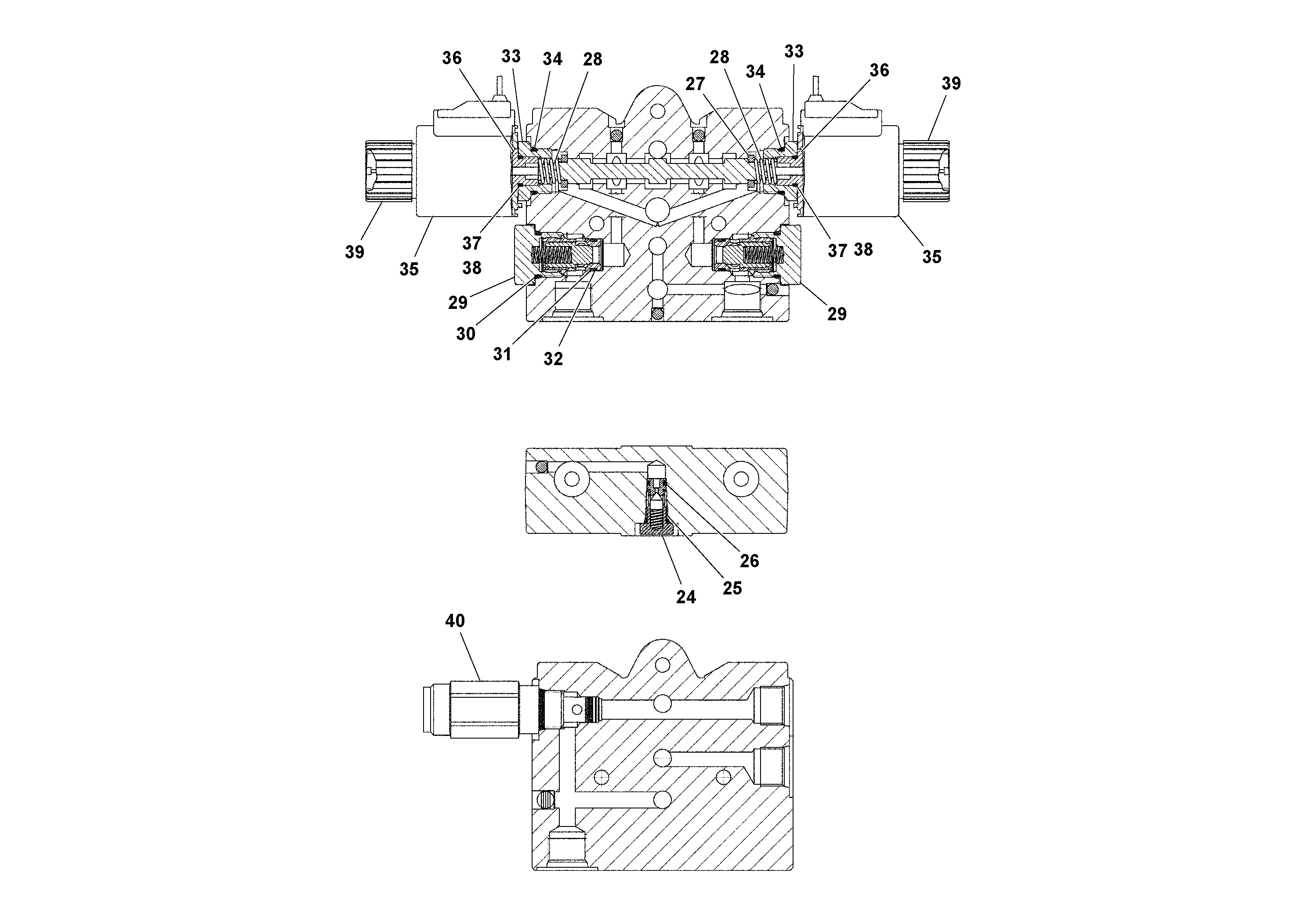 Схема запчастей Volvo DD14S/DD16 S/N 197600 - - 106008 Vibration Valve 