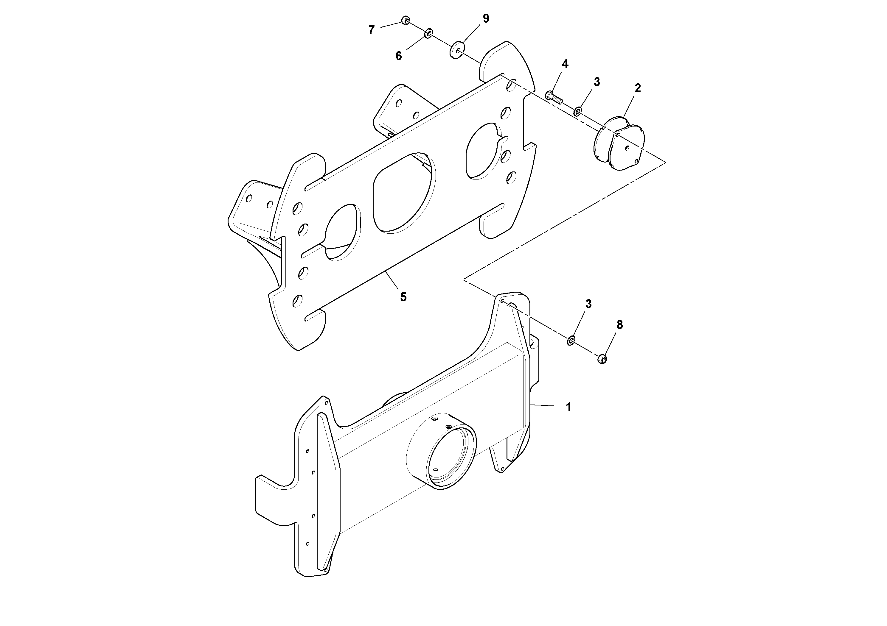 Схема запчастей Volvo DD112HF/DD118HF/HA/HFA S/N 197518 - - 42801 Carrier Assembly 
