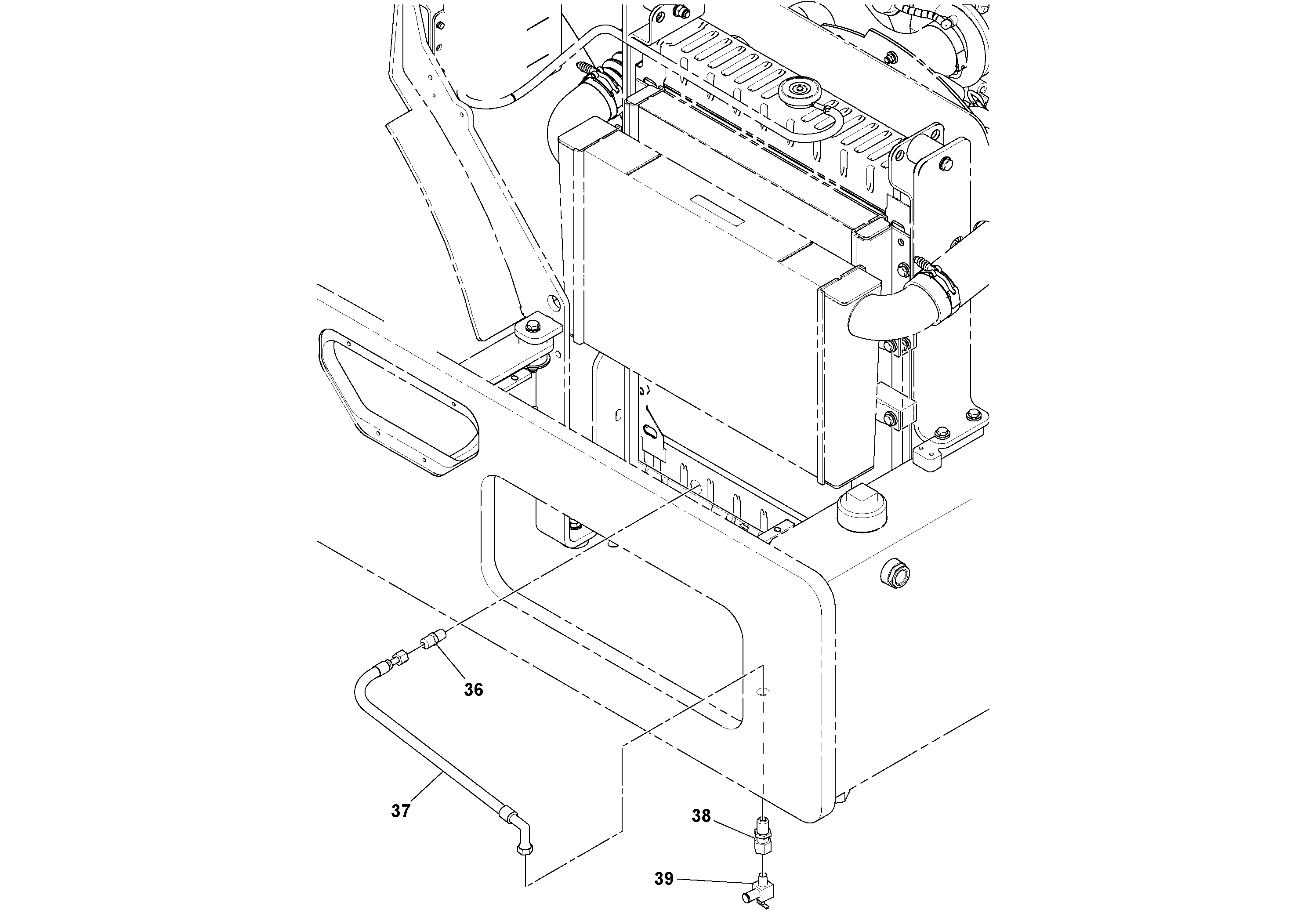 Схема запчастей Volvo DD112HF/DD118HF/HA/HFA S/N 197518 - - 61142 Maintenance Package 