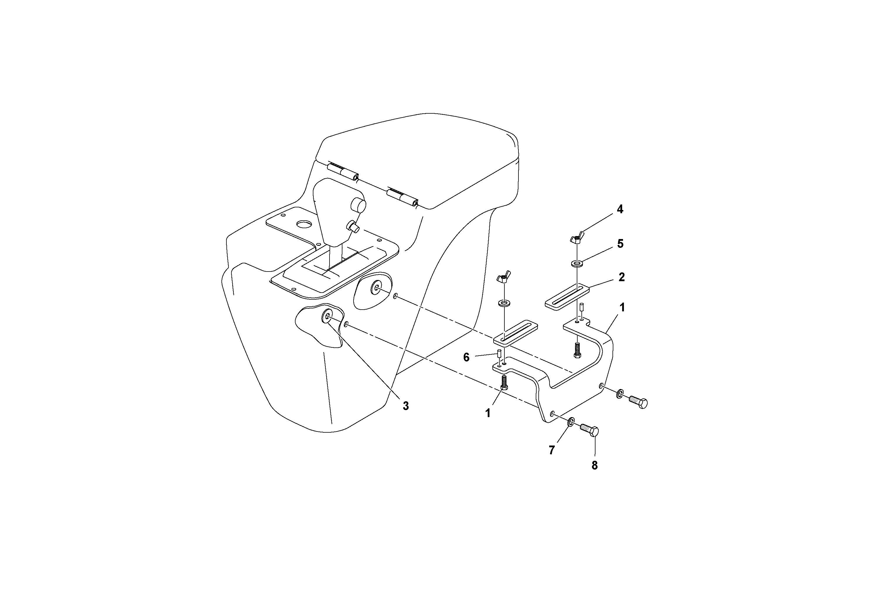 Схема запчастей Volvo DD112HF/DD118HF/HA/HFA S/N 197518 - - 57914 Speed Limiter Installation 