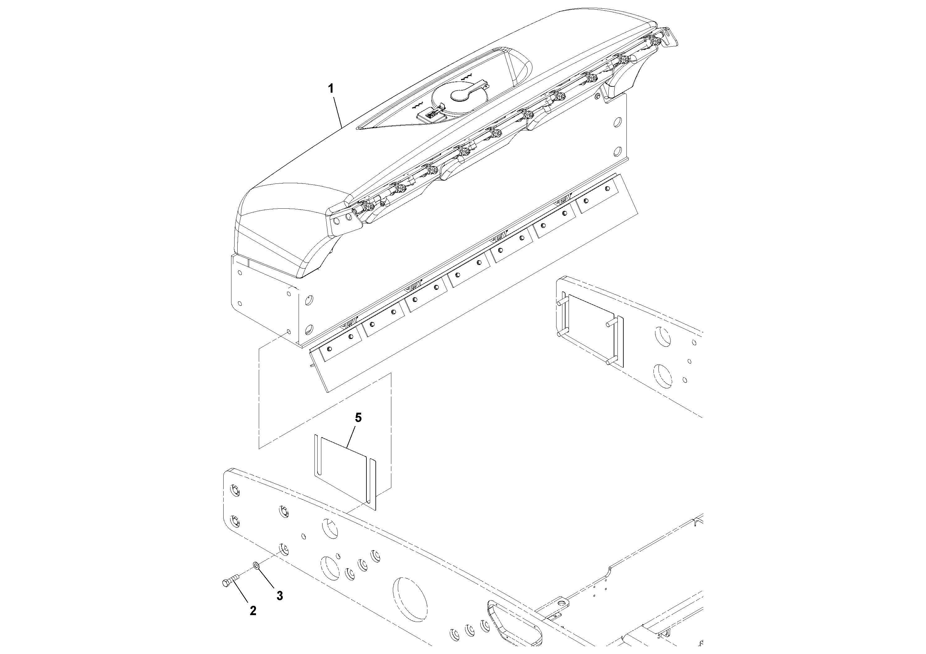 Схема запчастей Volvo DD112HF/DD118HF/HA/HFA S/N 197518 - - 57924 Water System Installation 