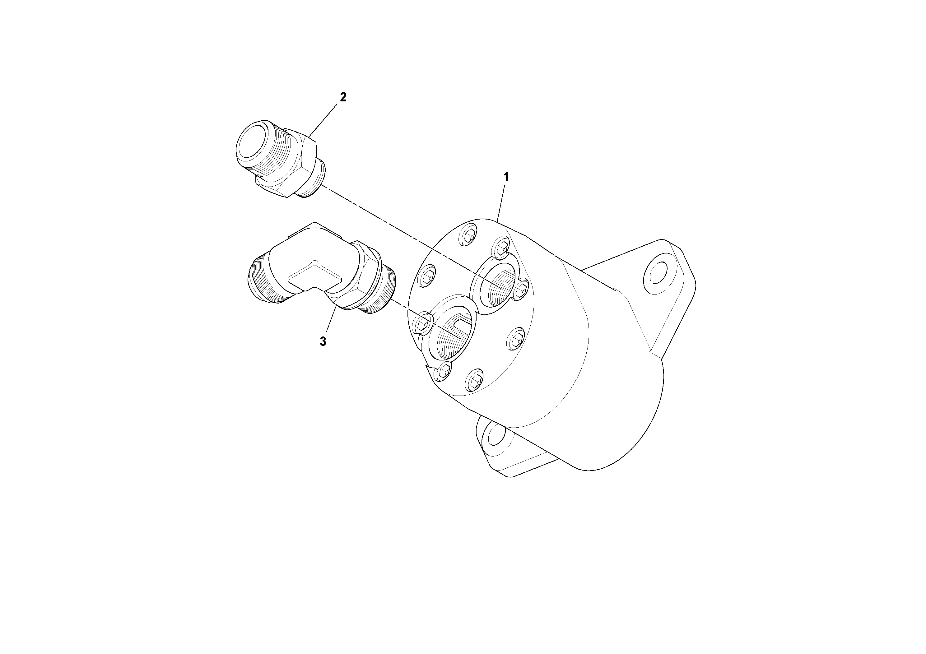 Схема запчастей Volvo DD132HF/DD138HF/HA/HFA S/N 197527- - 50396 Pump Assembly 