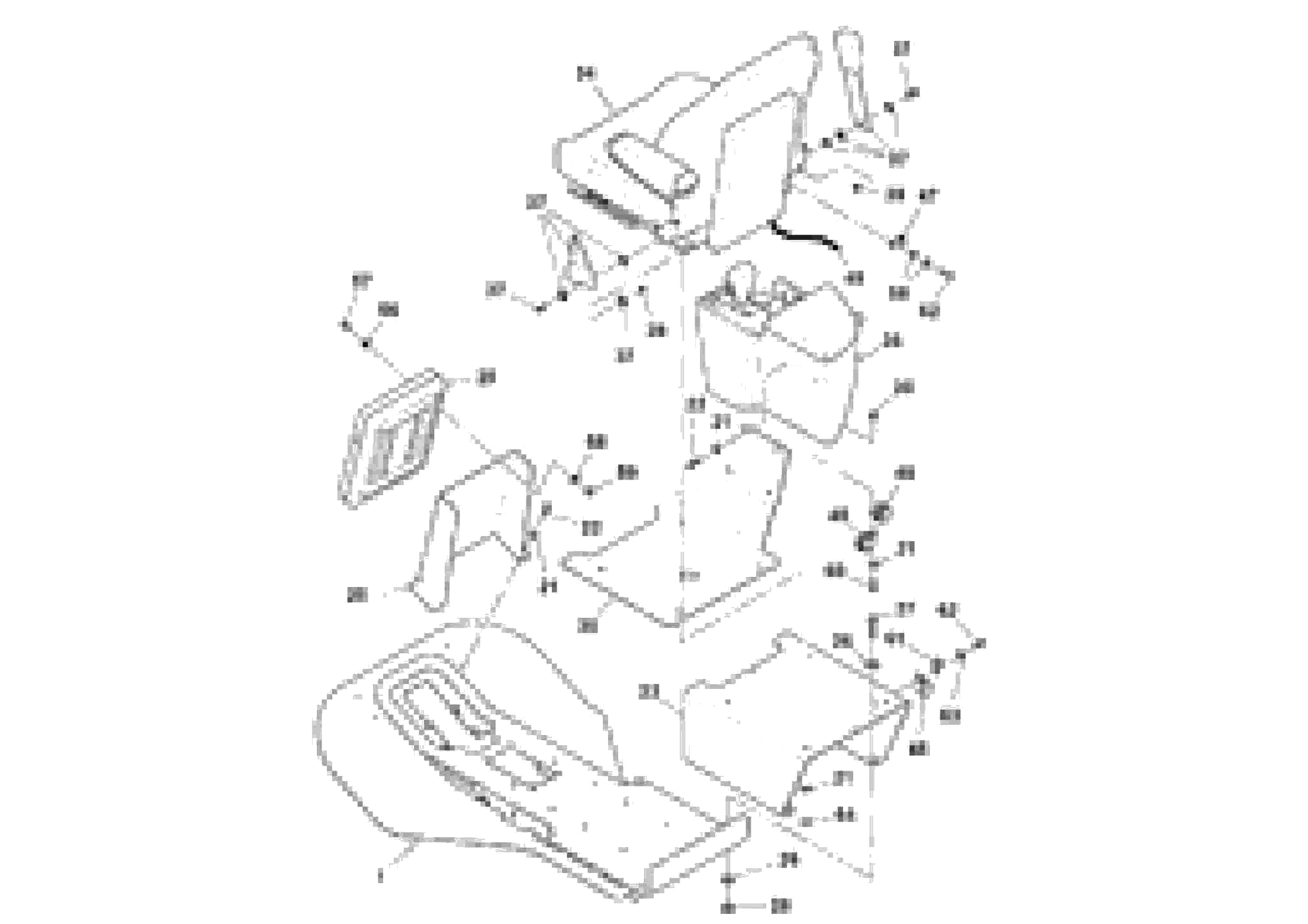 Схема запчастей Volvo DD132HF/DD138HF/HA/HFA S/N 197527- - 33005 Operators Platform Assembly 