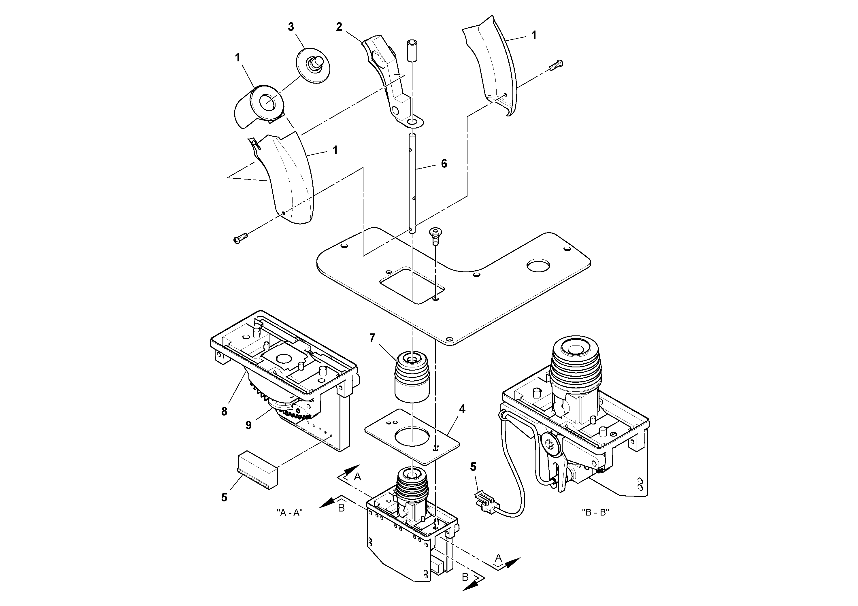 Схема запчастей Volvo DD132HF/DD138HF/HA/HFA S/N 197527- - 49013 F-stop-r Control 