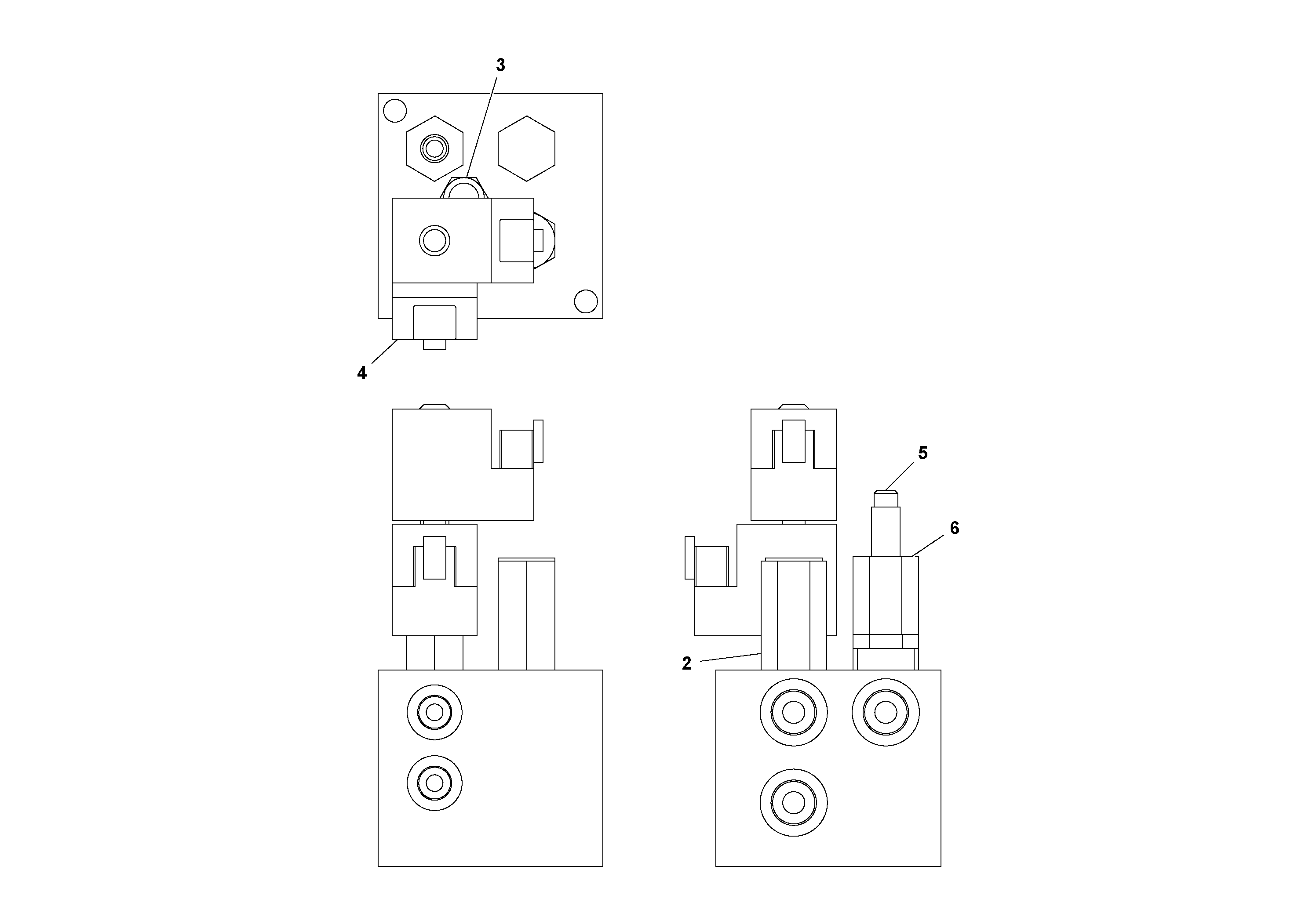 Схема запчастей Volvo DD70/DD70HF S/N 197522 - - 67057 Edge Cutter Manifold 