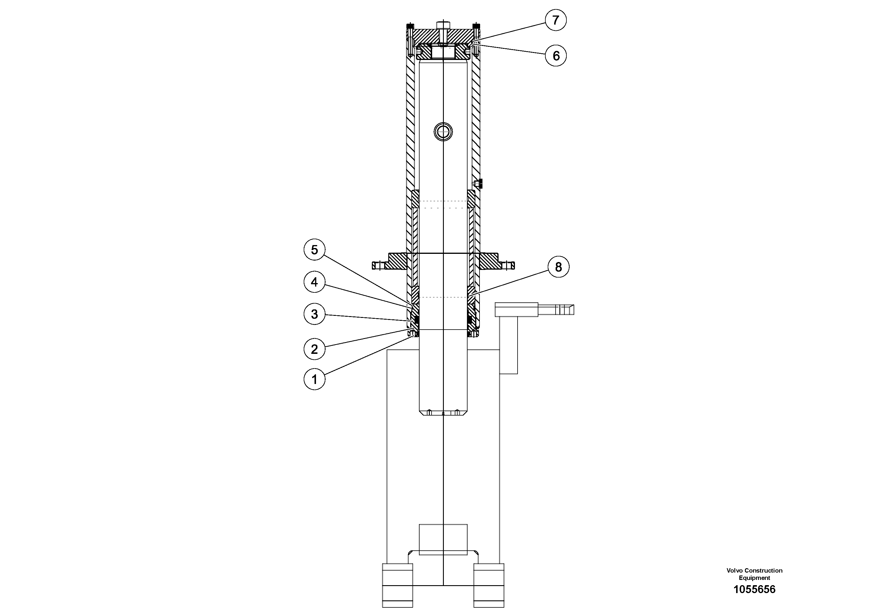Схема запчастей Volvo PT220RH/PT240RH - 51498 Hydraulic 