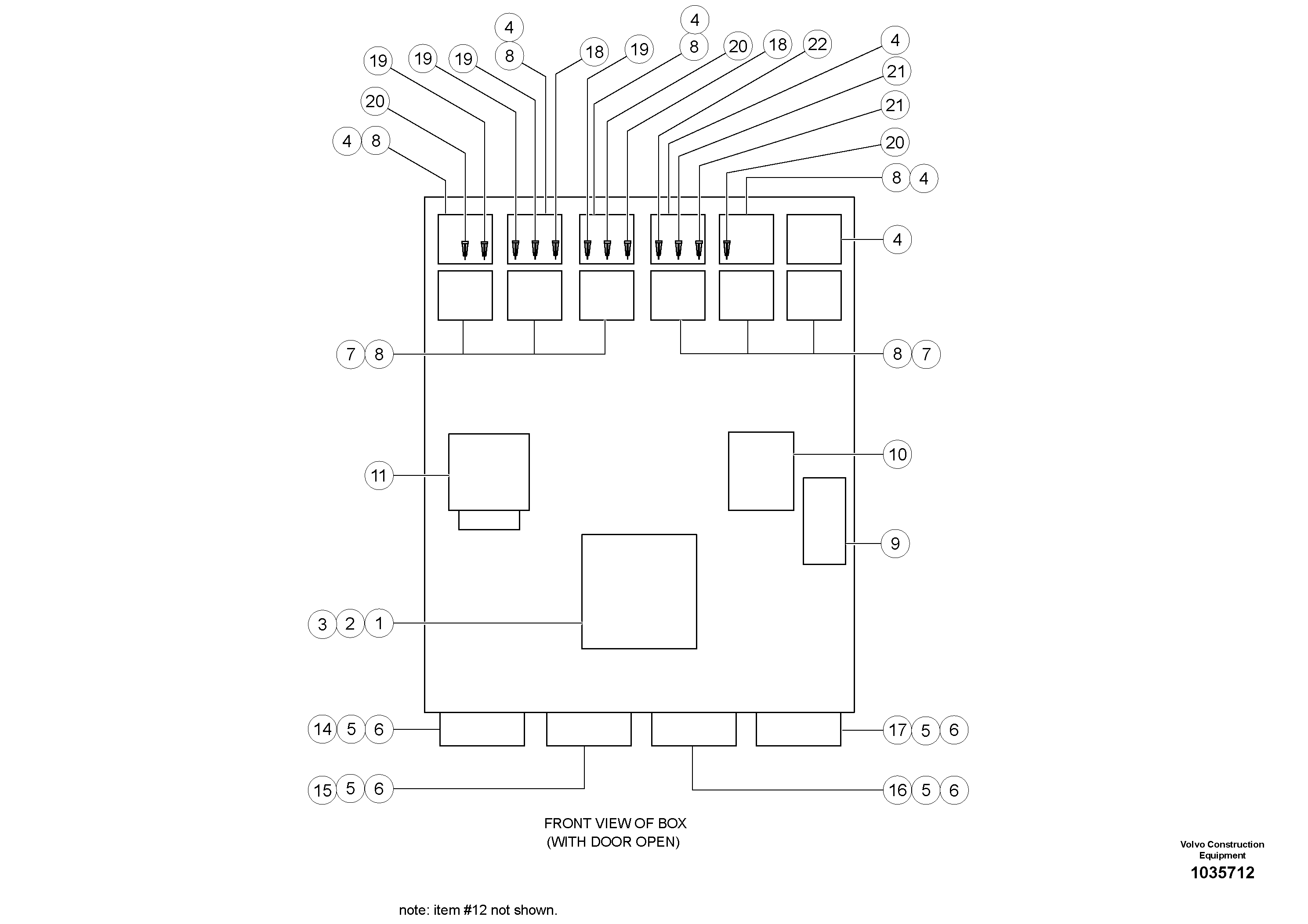 Схема запчастей Volvo PT220RH/PT240RH - 44658 Control Box 
