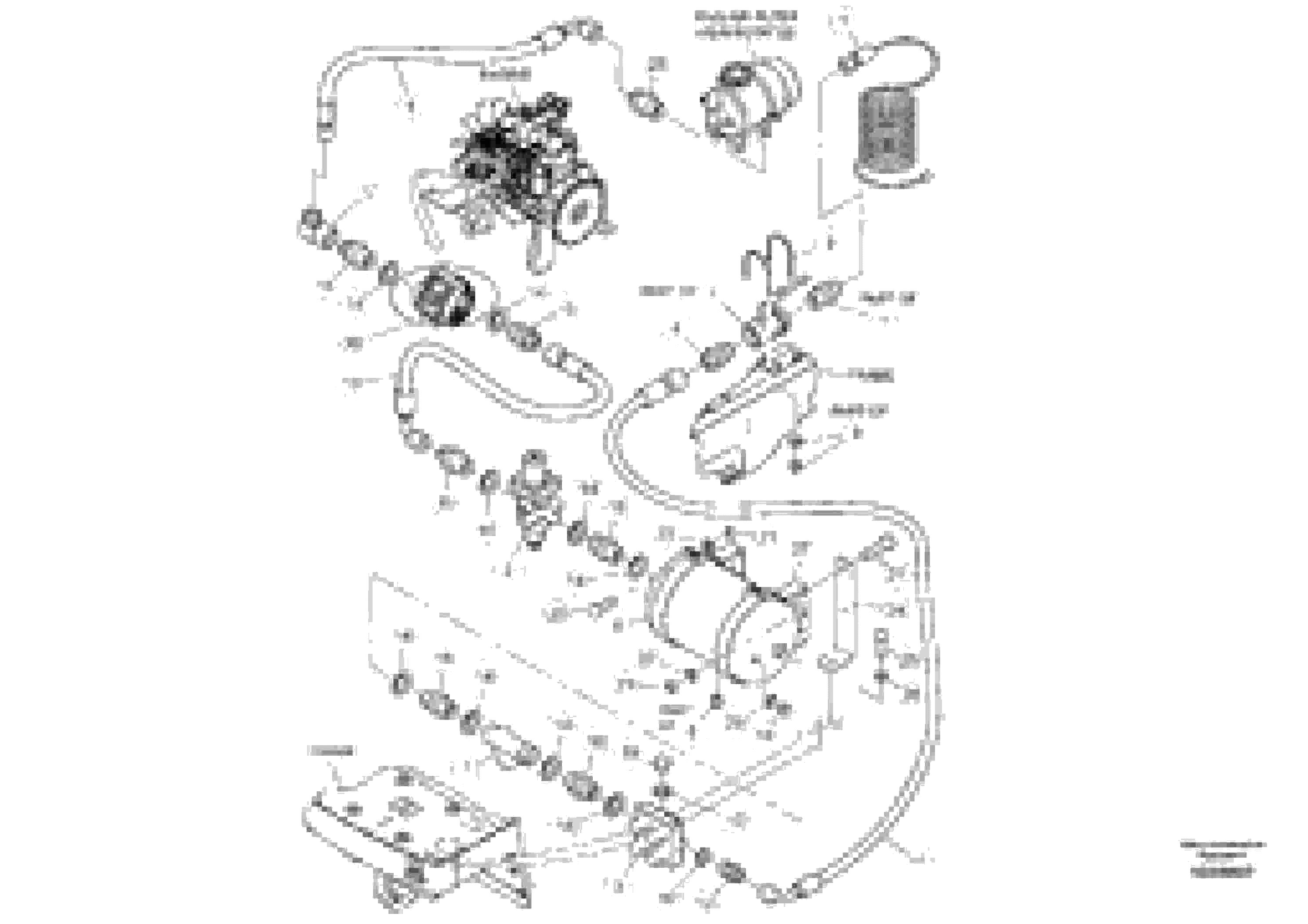 Схема запчастей Volvo PT220RH/PT240RH - 48070 Tyre Inflation Installation 