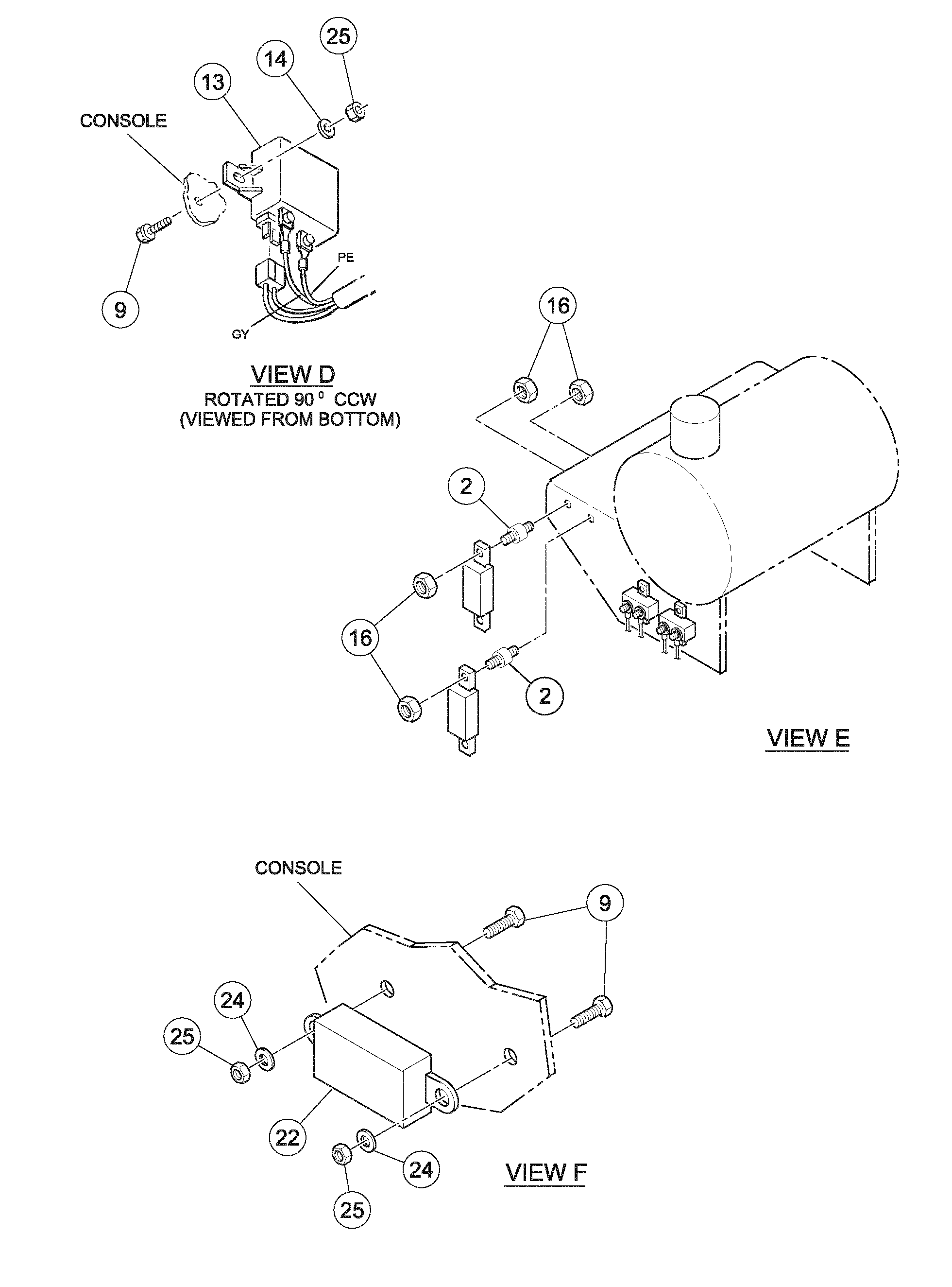 Схема запчастей Volvo DD126HF S/N 53537 - - 90106 Main Cable Harness Installation 