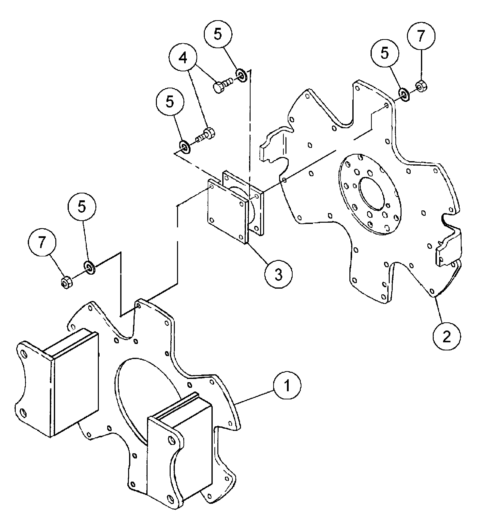 Схема запчастей Volvo DD126HF S/N 53537 - - 88770 Carrier Plate Assembly 