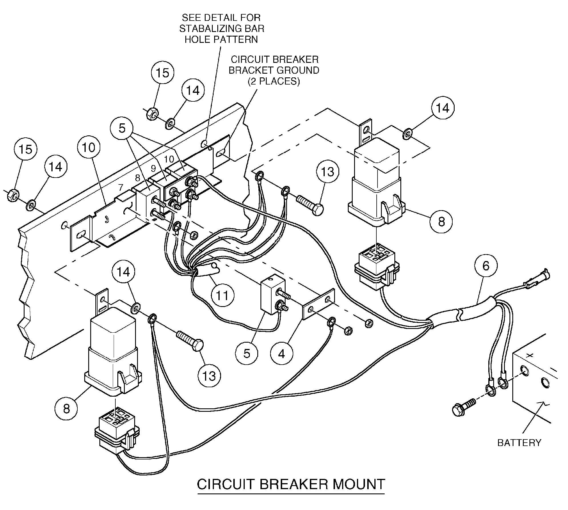 Схема запчастей Volvo DD136HF S/N 53593 - - 87055 HID Light installation 