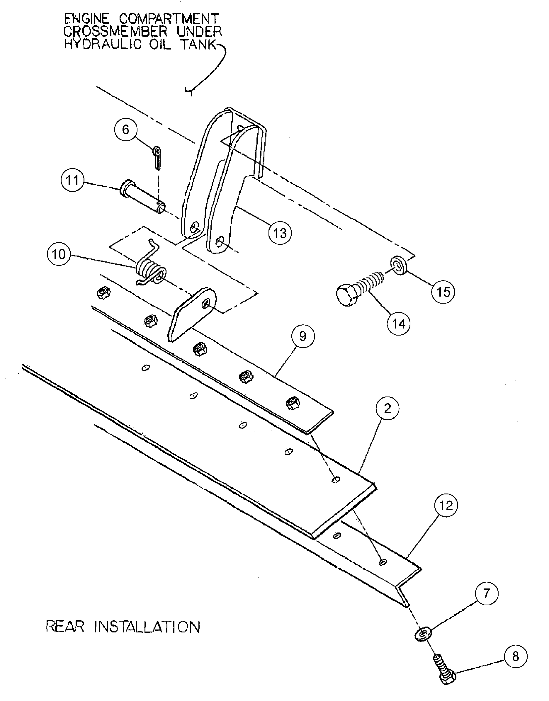 Схема запчастей Volvo DD136HF S/N 53593 - - 100670 Inside Scraper Installation 