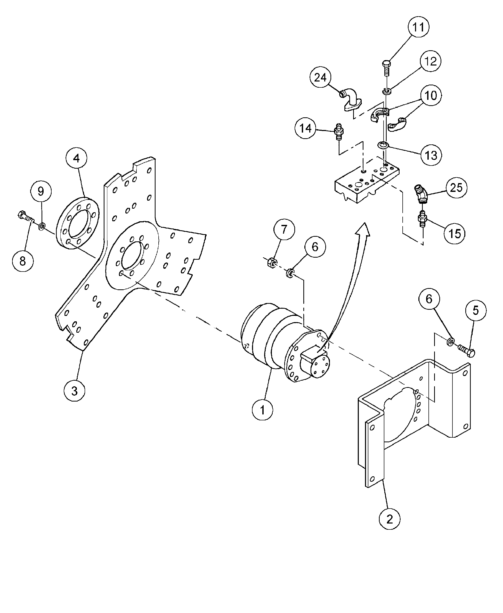 Схема запчастей Volvo DD136HF S/N 53593 - - 88538 Rear Drive Assembly 