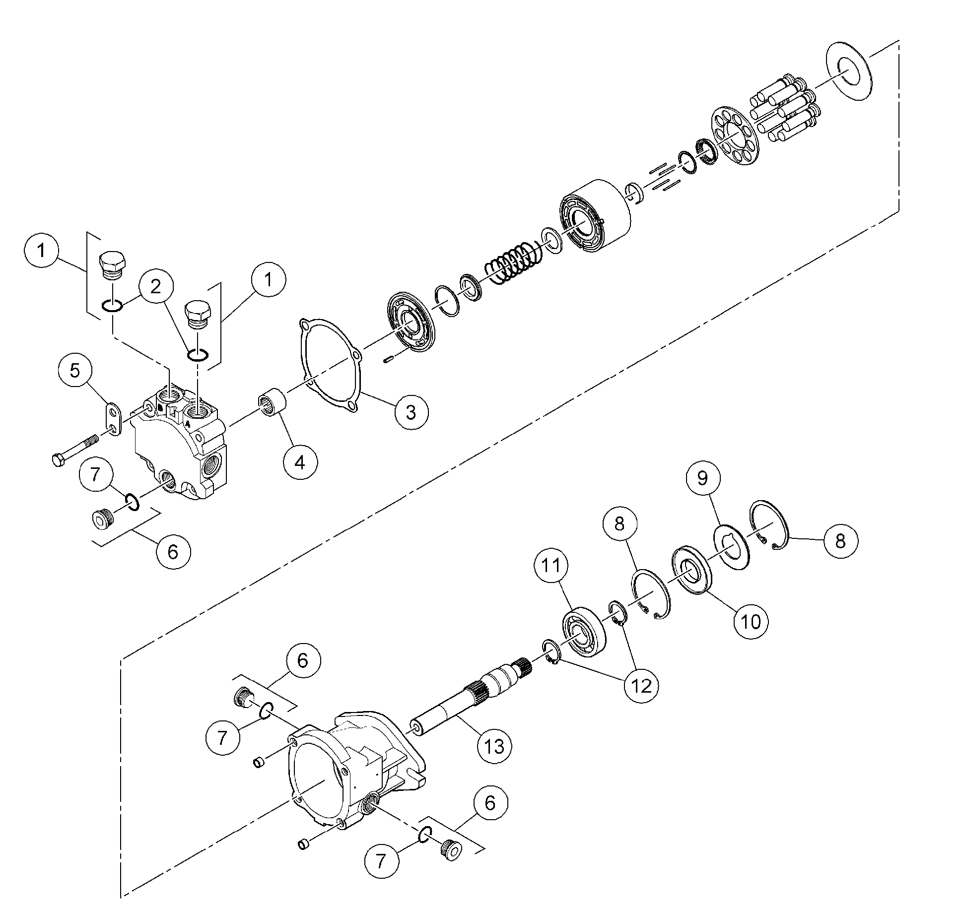 Схема запчастей Volvo DD136HF S/N 53593 - - 88570 Vibration Motor 