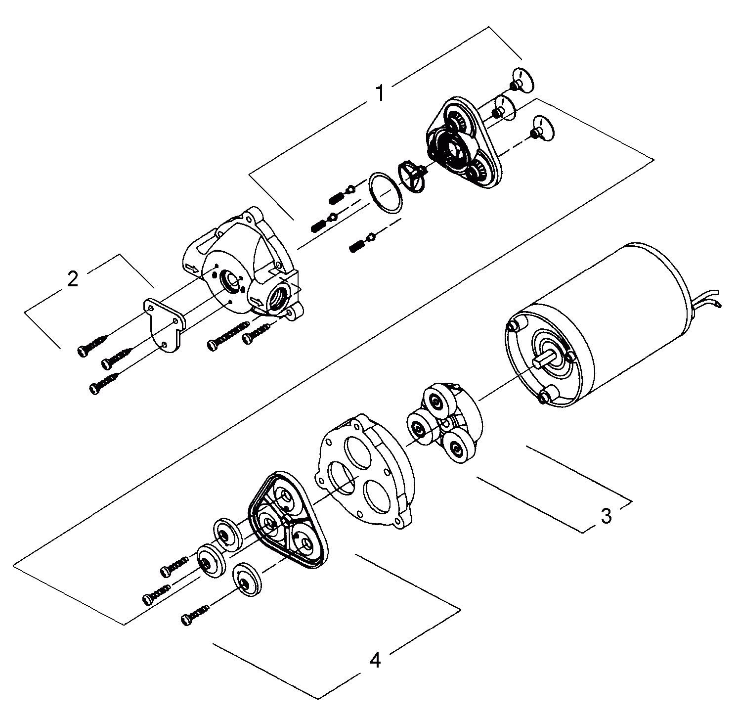 Схема запчастей Volvo DD136HF S/N 53593 - - 85320 Водяной насос 