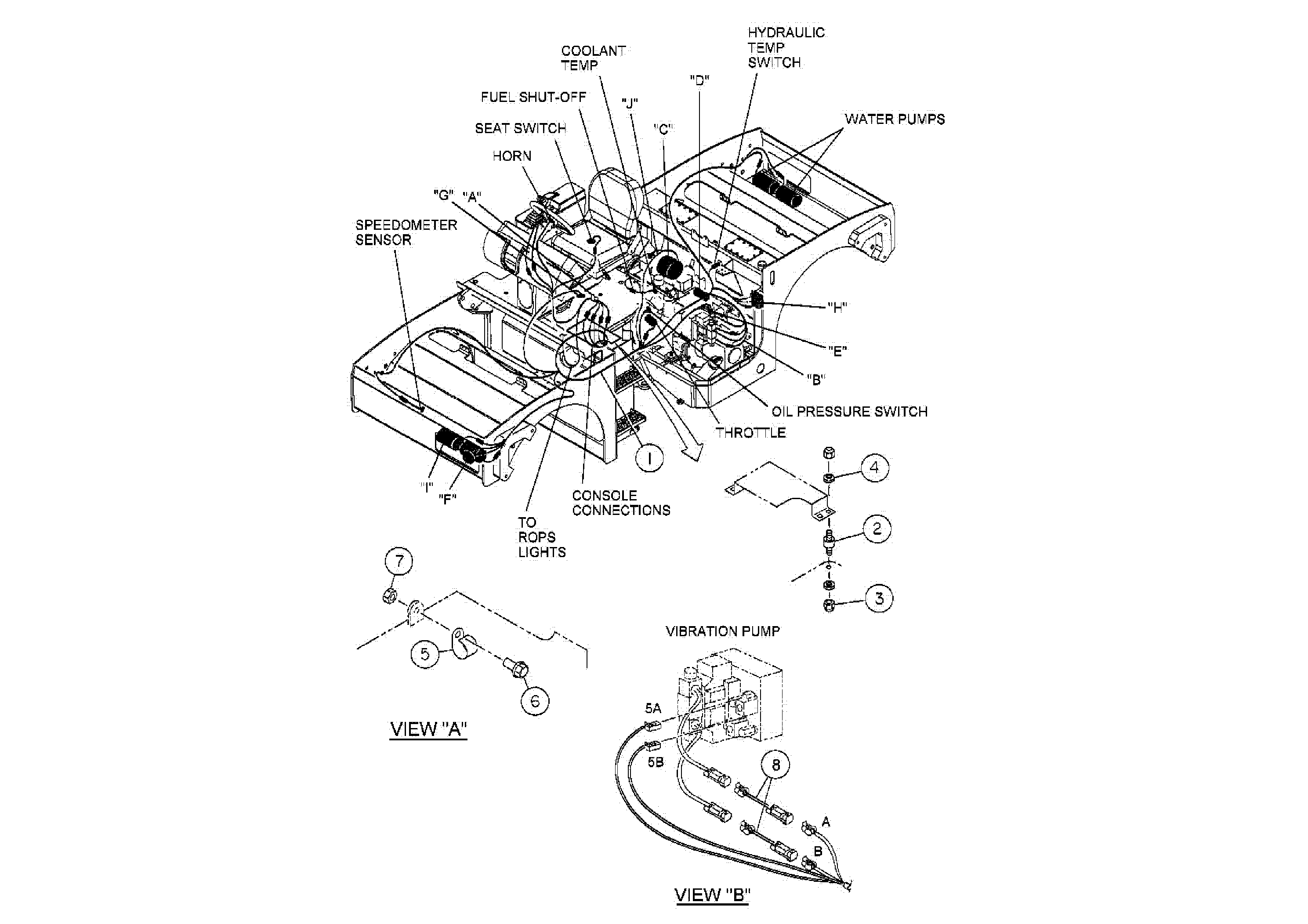 Схема запчастей Volvo DD80 - 12886 Cable Harness Installation DD80 S/N 0720110086-