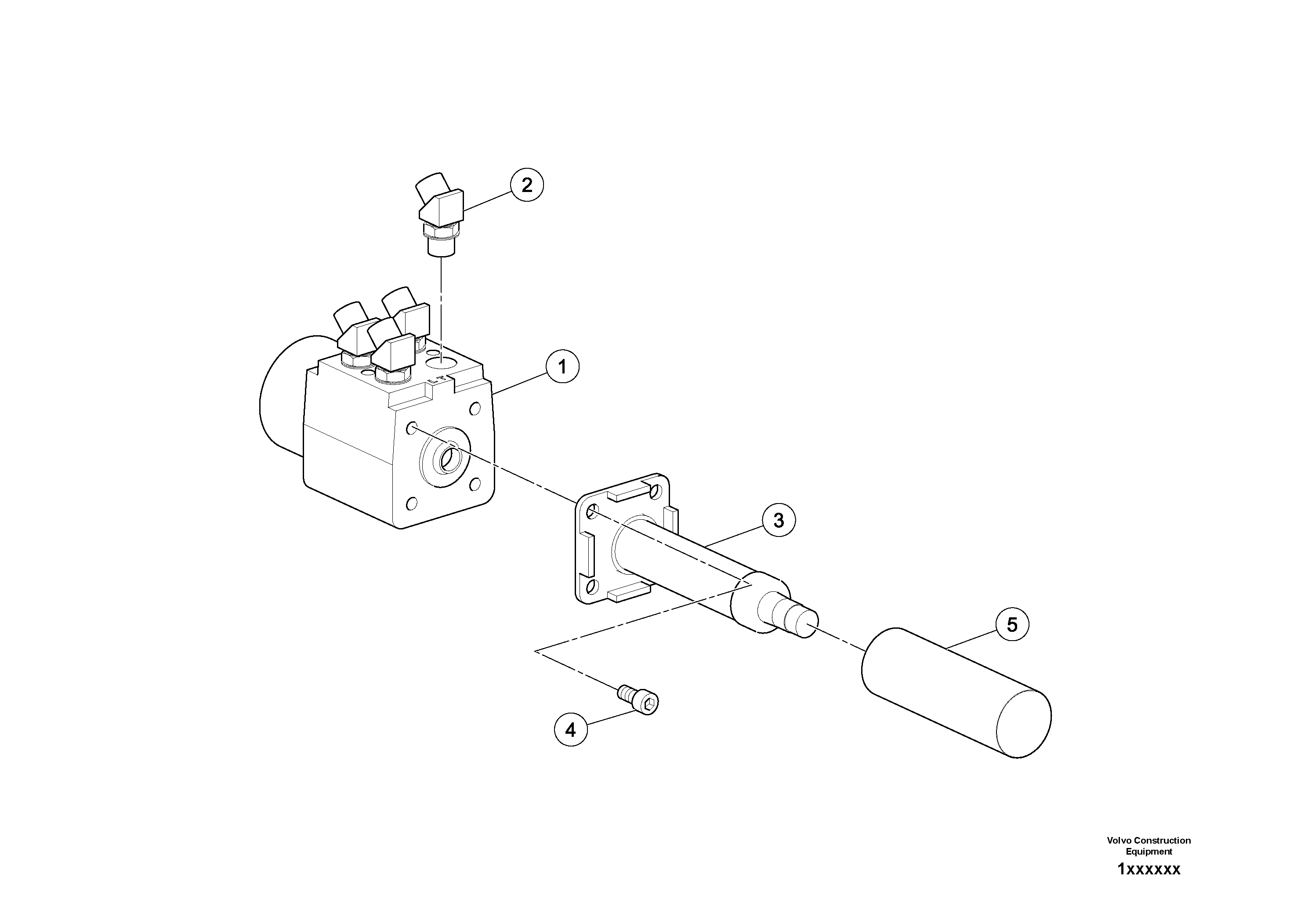 Схема запчастей Volvo DD80 - 47675 Steering Valve Assembly DD80 S/N 0820107116 -