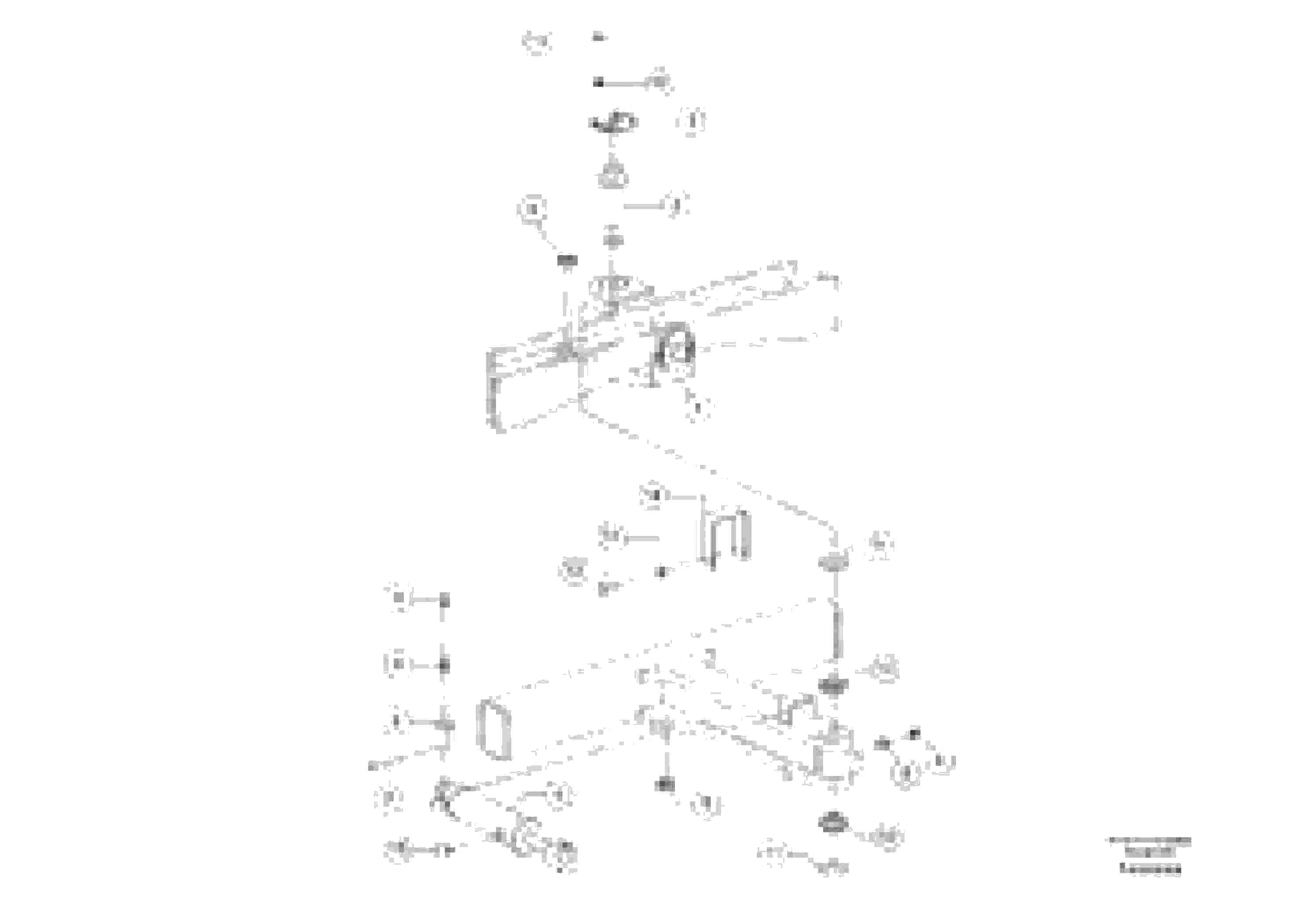 Схема запчастей Volvo DD80 - 47678 Swivel Installation DD80 S/N 0820107116 -