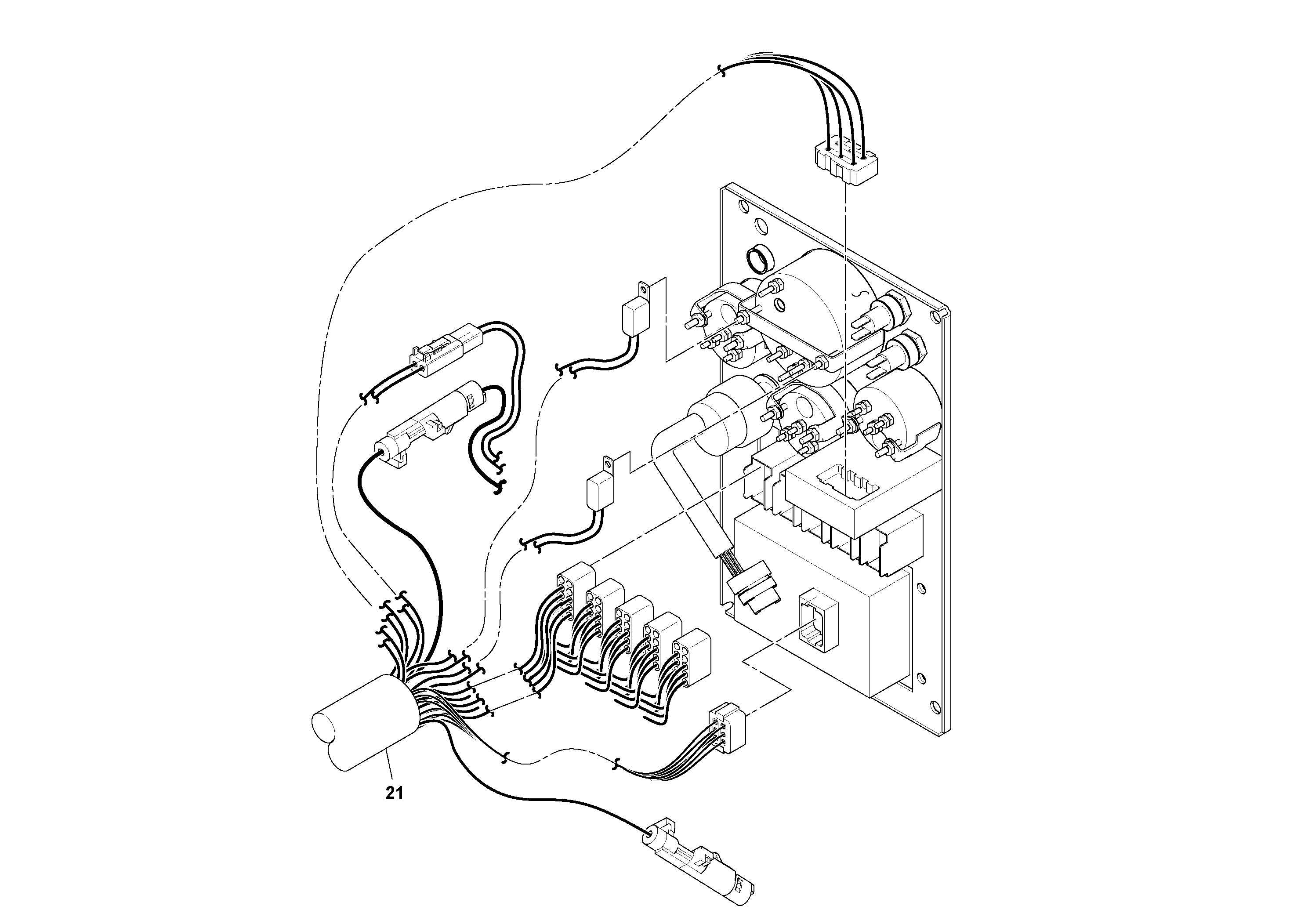 Схема запчастей Volvo DD90 - 93866 Instrument Panel Assembly DD90/DD90HF S/N 197375 -