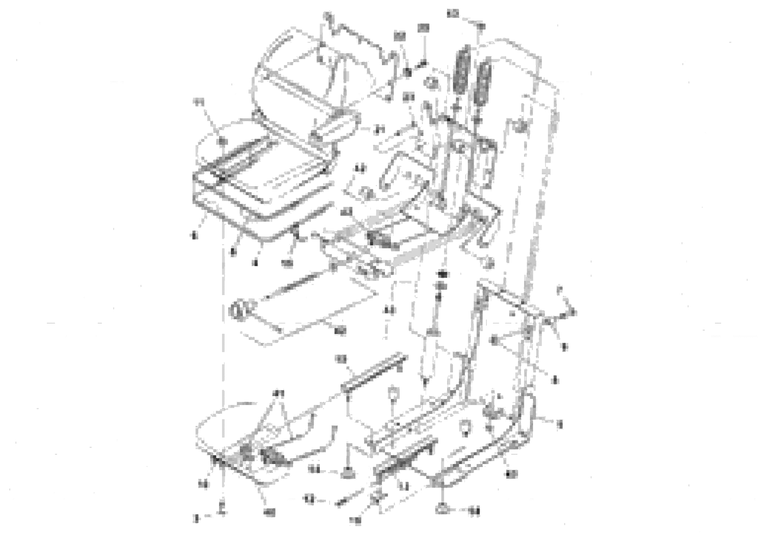 Схема запчастей Volvo SD25D/SD25F S/N 197379 - - 78167 Seat 