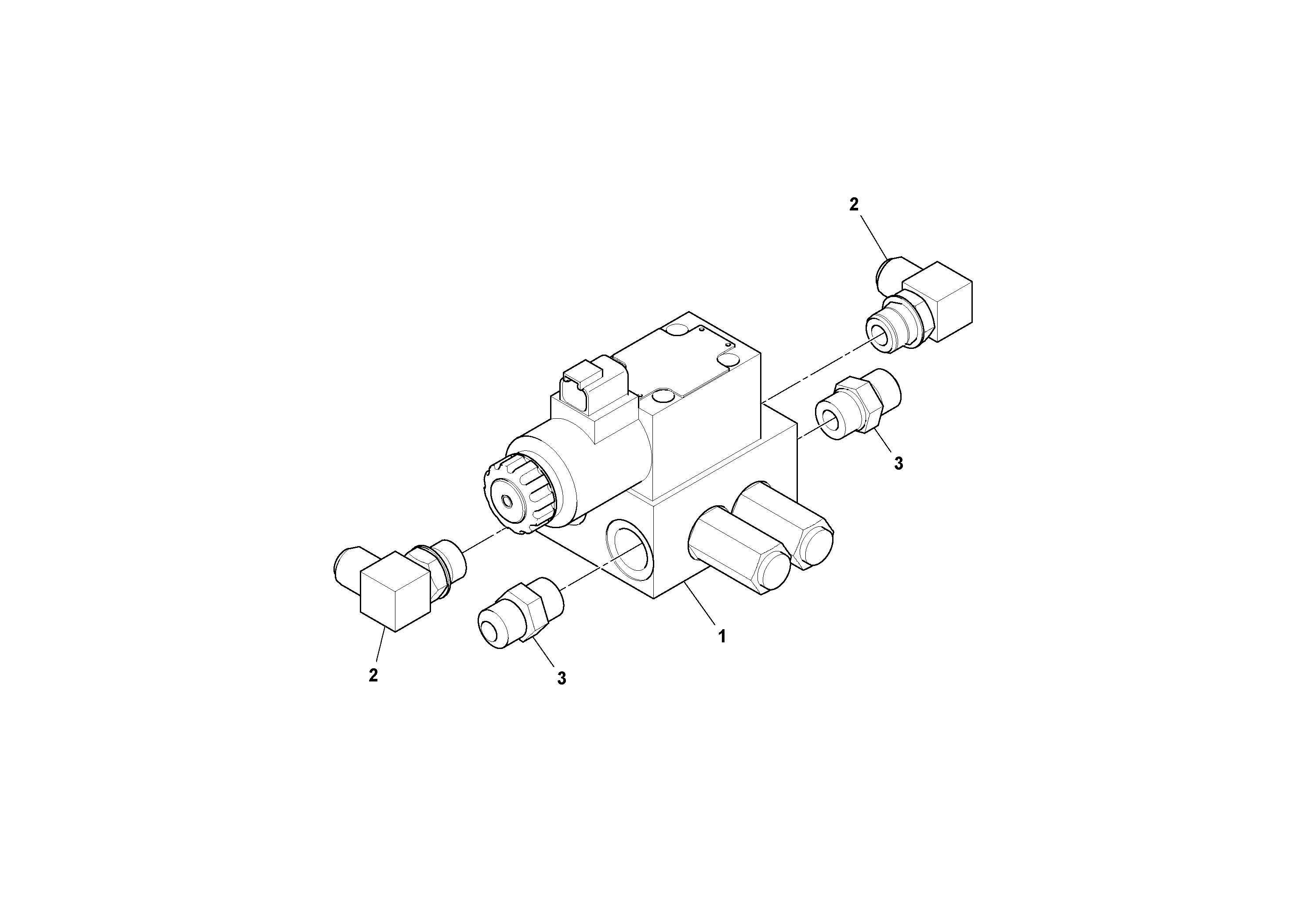 Схема запчастей Volvo SD25D/SD25F S/N 197379 - - 83769 Vibration Valve Assembly 