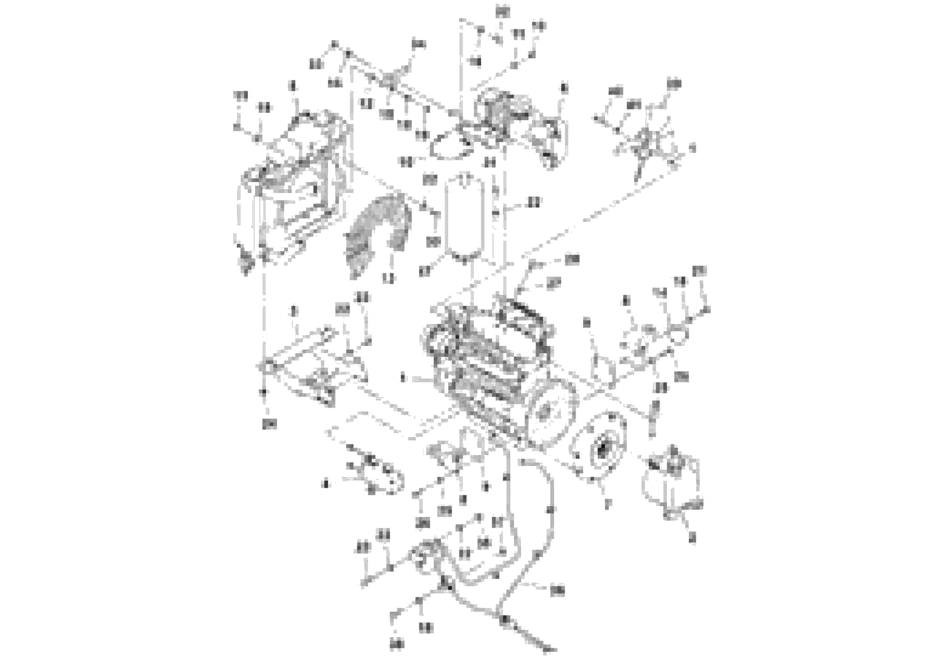 Схема запчастей Volvo SD25D/SD25F S/N 197379 - - 106634 Двигатель в сборе 