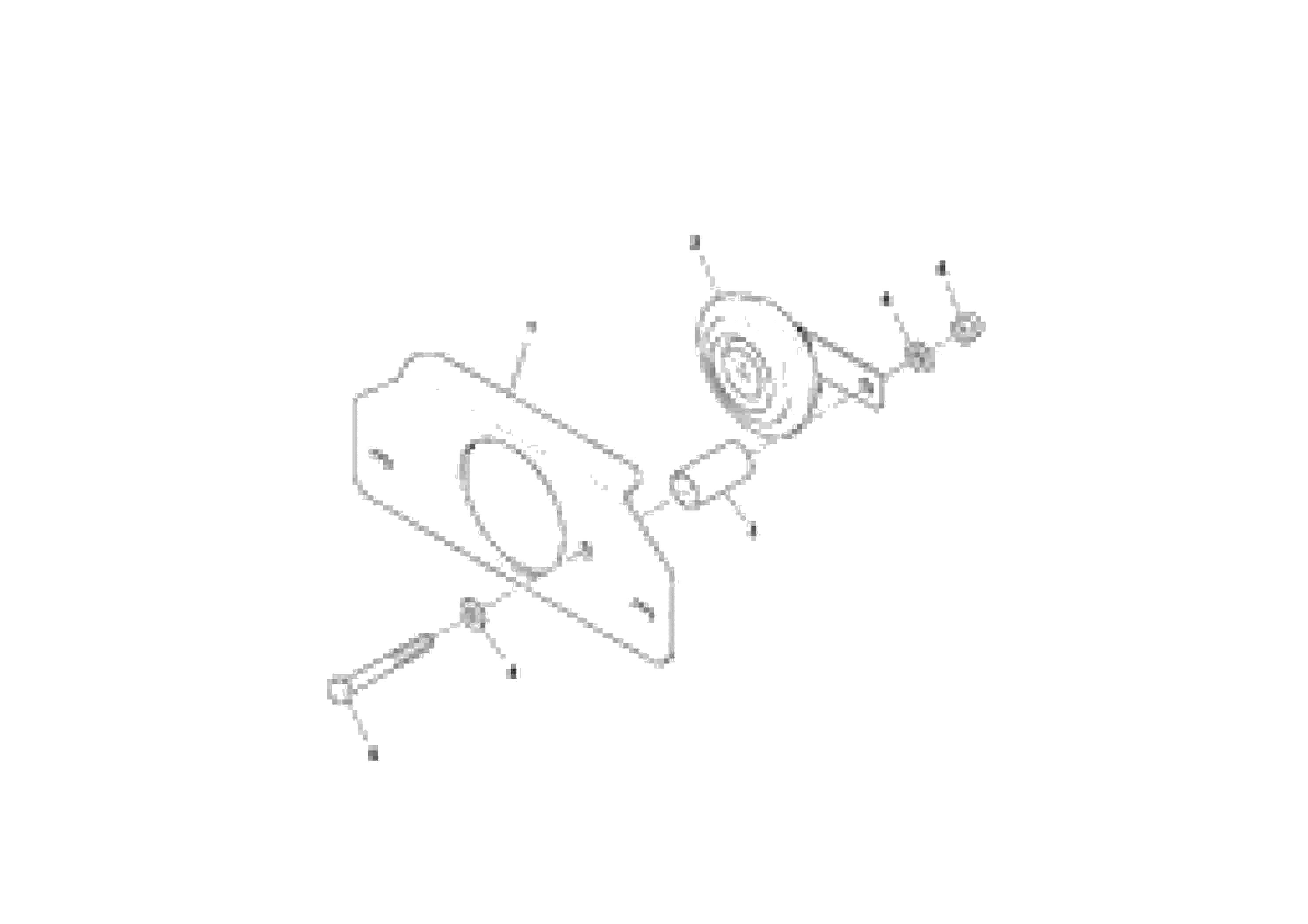Схема запчастей Volvo SD25D/SD25F S/N 197379 - - 78187 Horn Assembly 