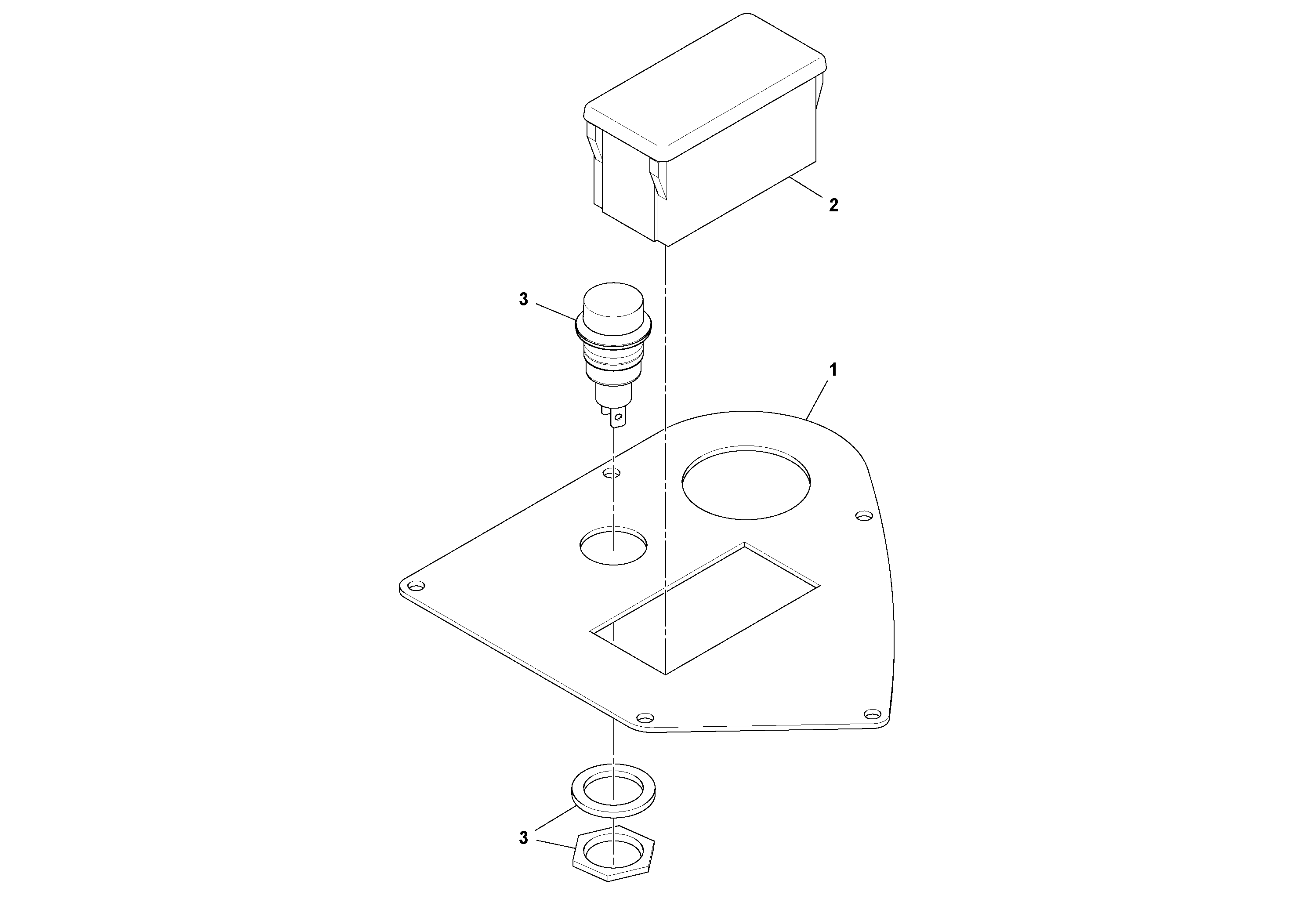 Схема запчастей Volvo SD25D/SD25F S/N 197379 - - 72723 Left Panel Assembly 
