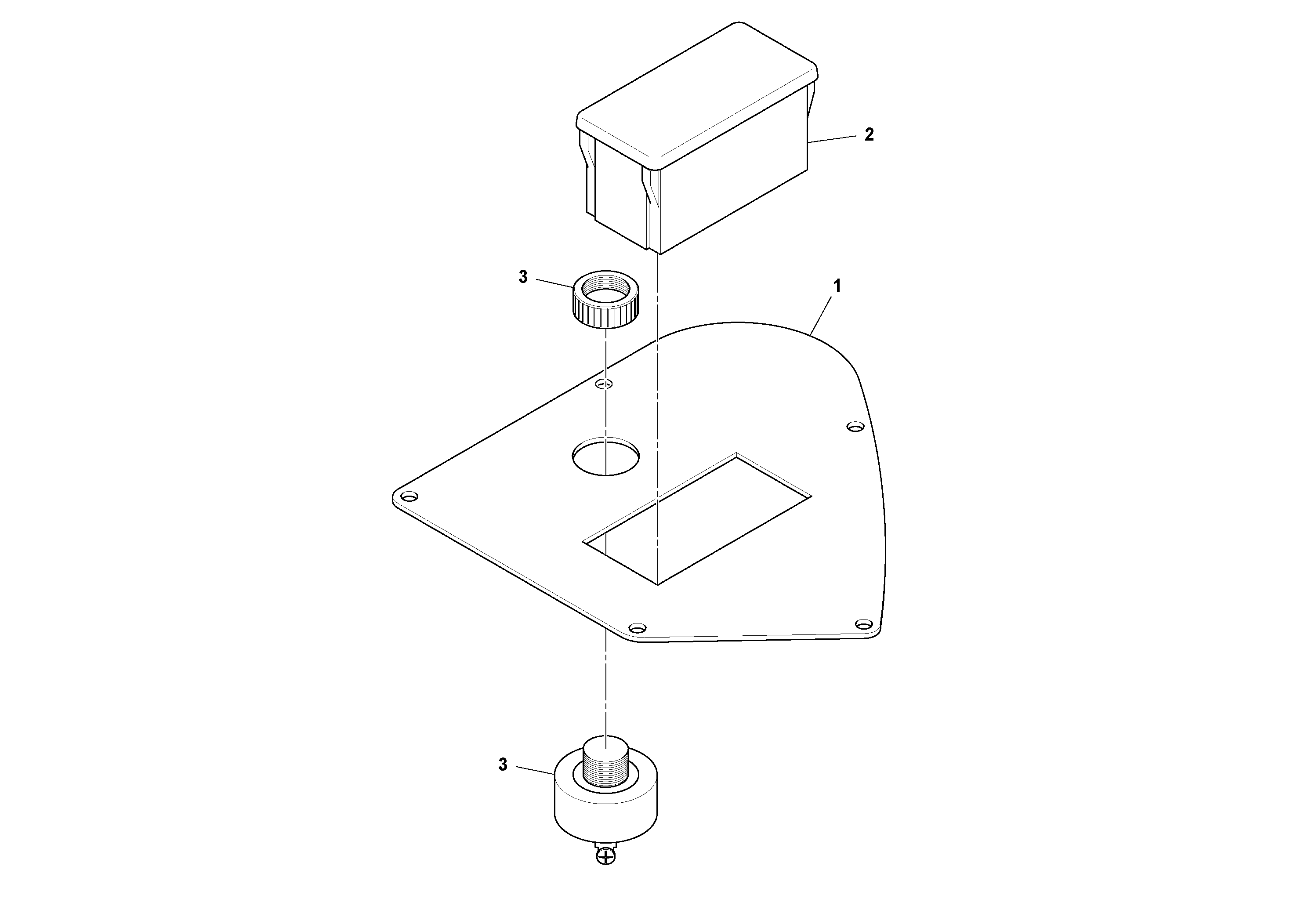 Схема запчастей Volvo SD25D/SD25F S/N 197379 - - 75821 Left Panel Assembly 