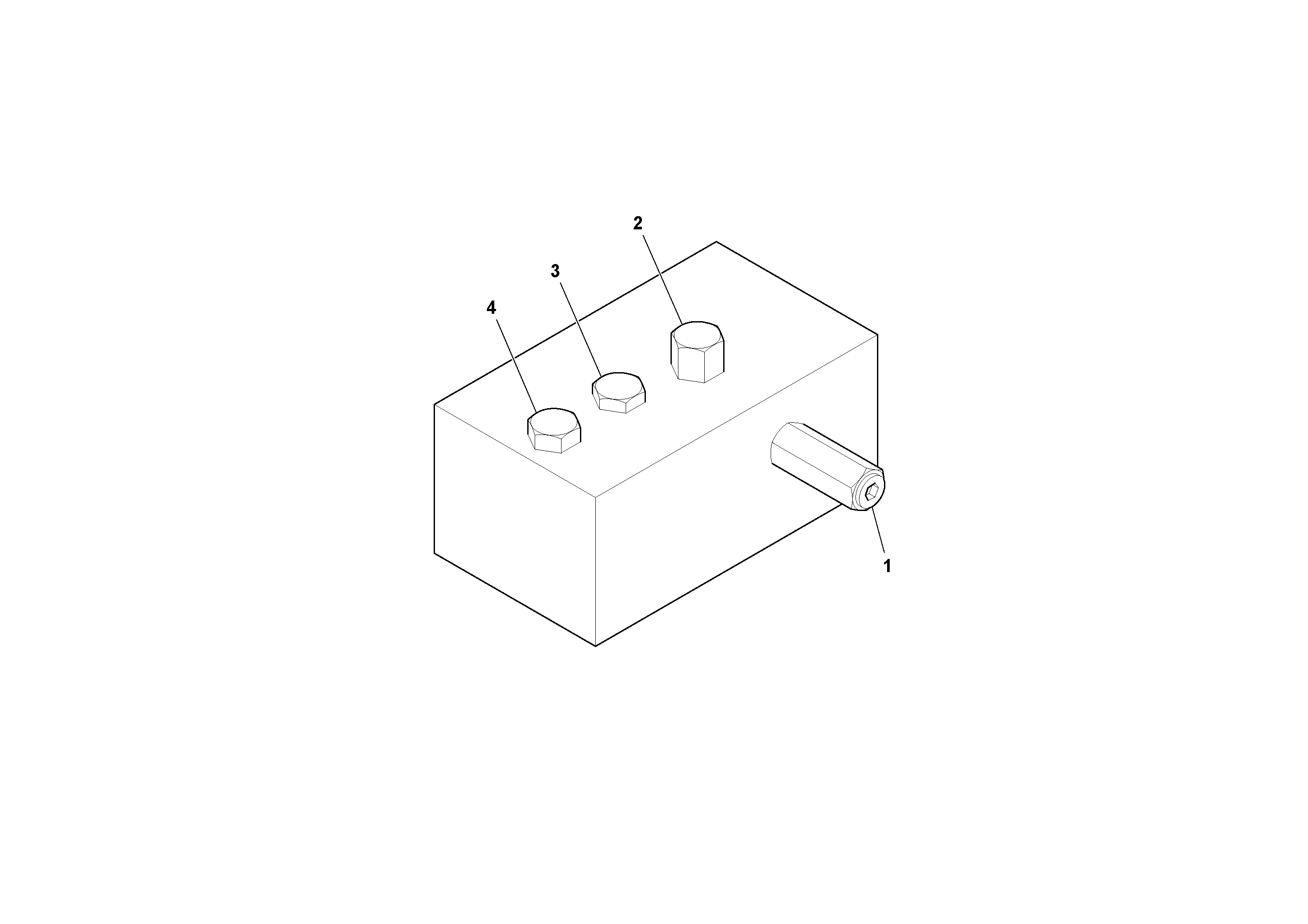 Схема запчастей Volvo SD45D/SD45F S/N 197409 - - 52453 Traction Valve 