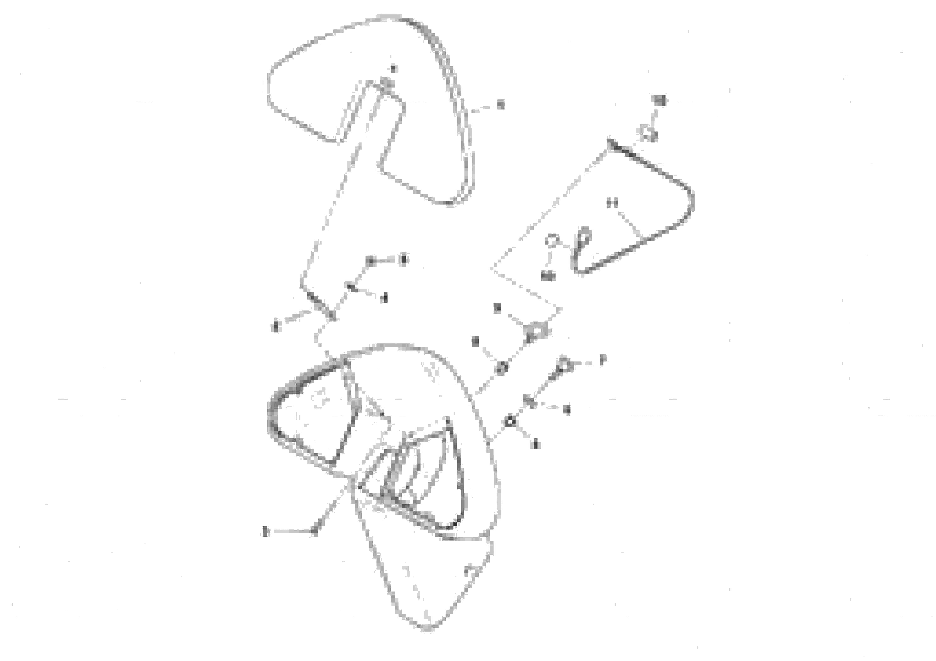 Схема запчастей Volvo SD45D/SD45F S/N 197409 - - 70788 Vandal Cover Installation 