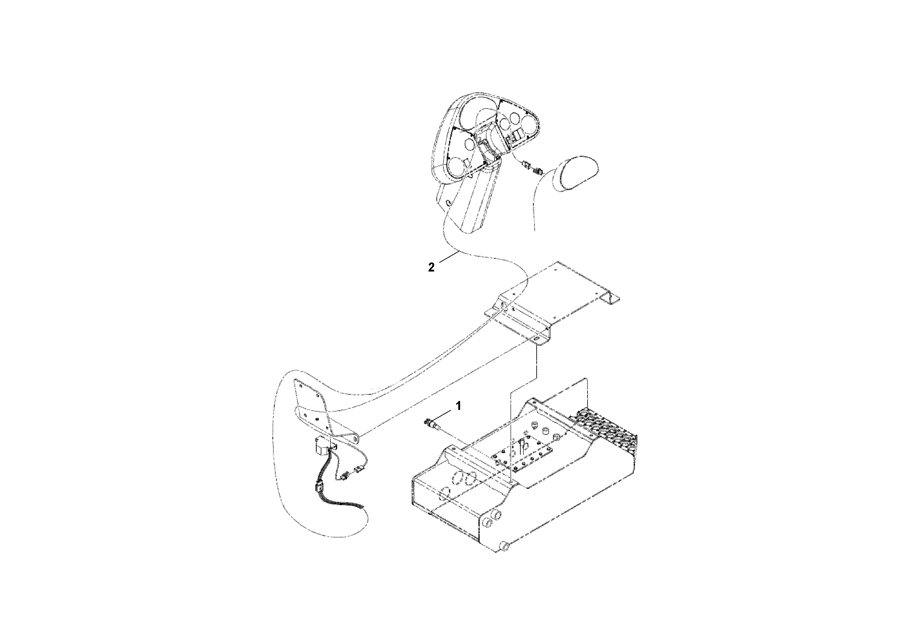 Схема запчастей Volvo SD45D/SD45F S/N 197409 - - 78197 Audible Alarm Installation 