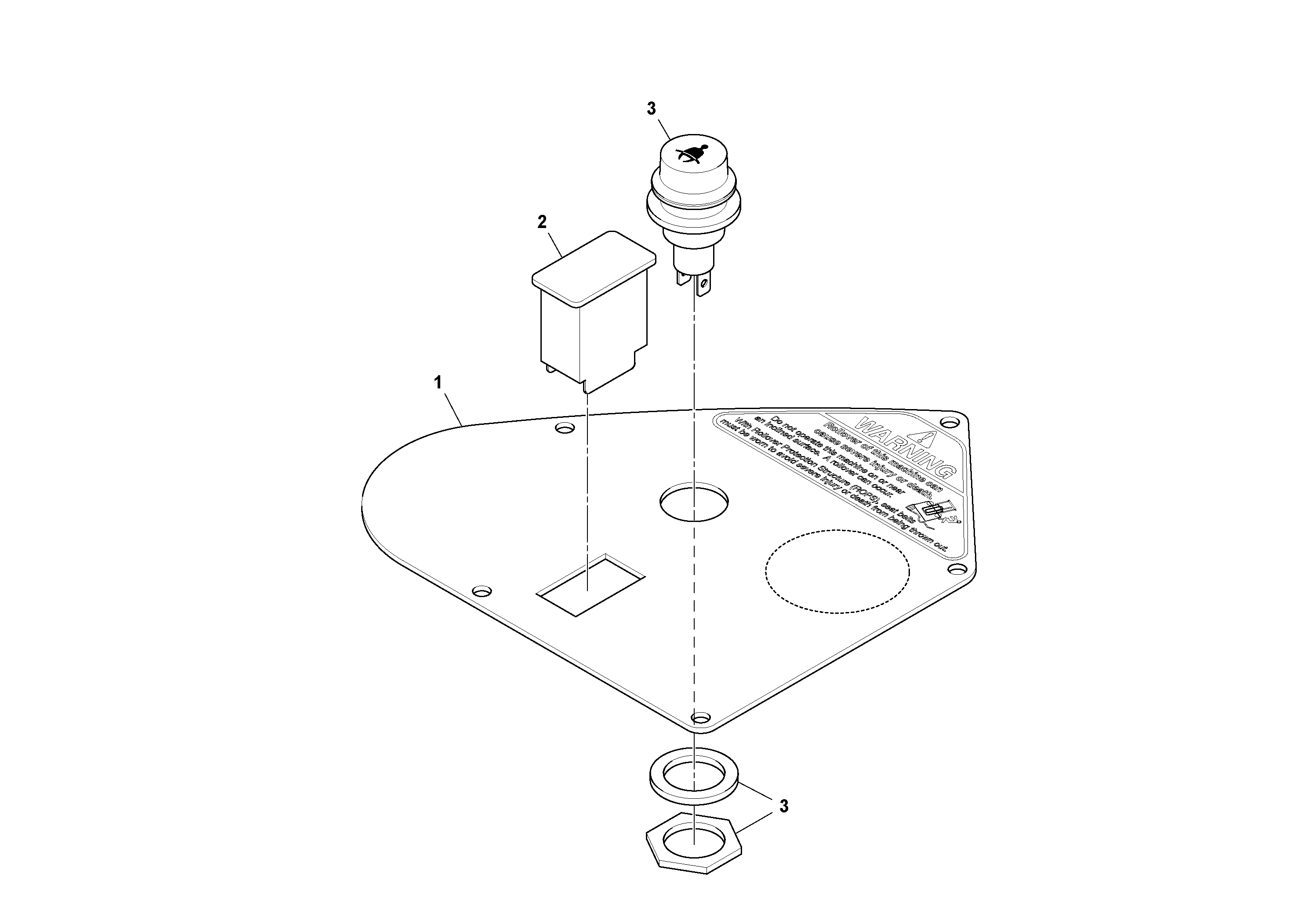 Схема запчастей Volvo SD45D/SD45F S/N 197409 - - 52257 Left Panel Assembly 