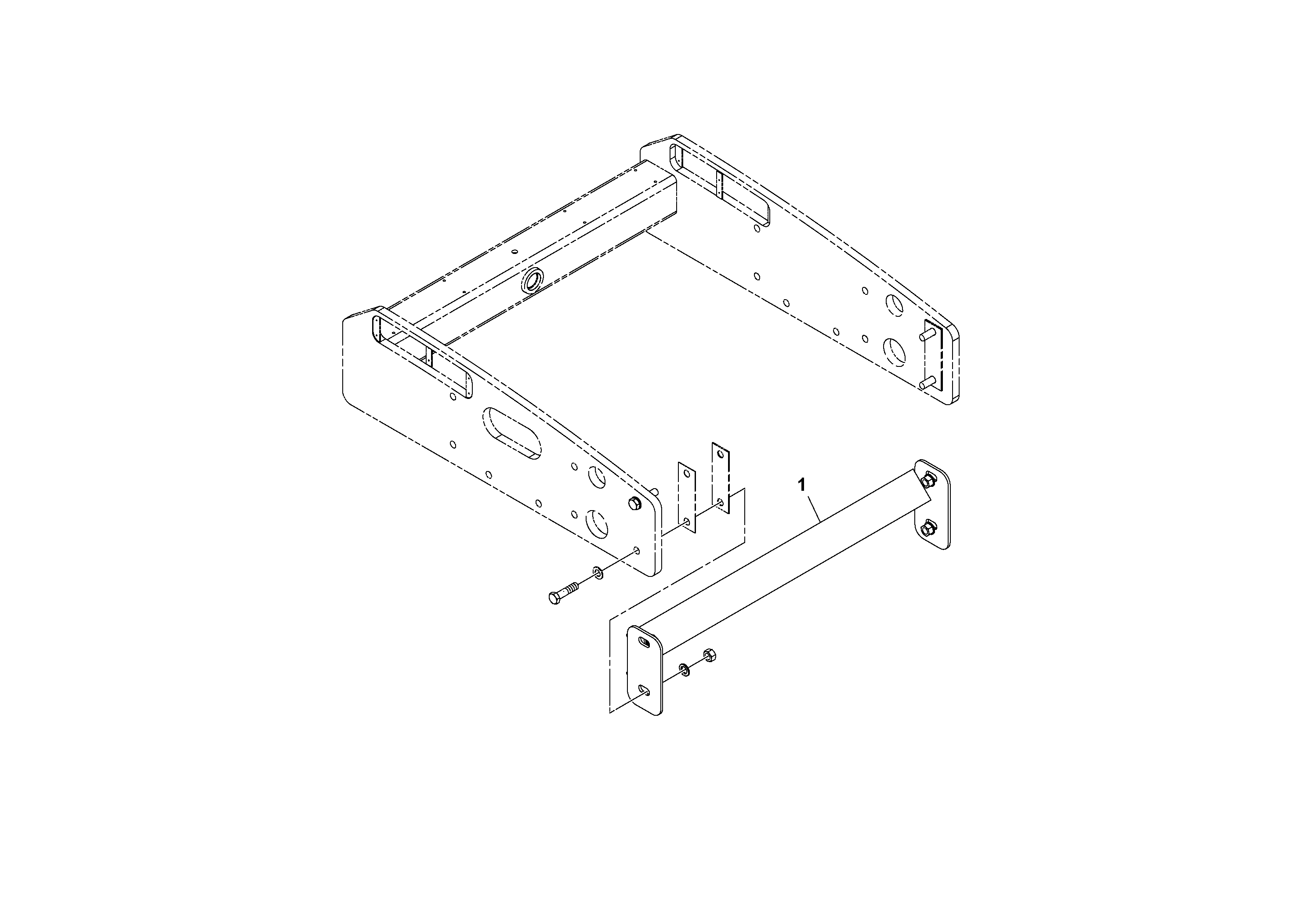 Схема запчастей Volvo SD70D/SD70F/SD77DX/SD77F S/N 197387- - 77739 Drum Scraper Installation 