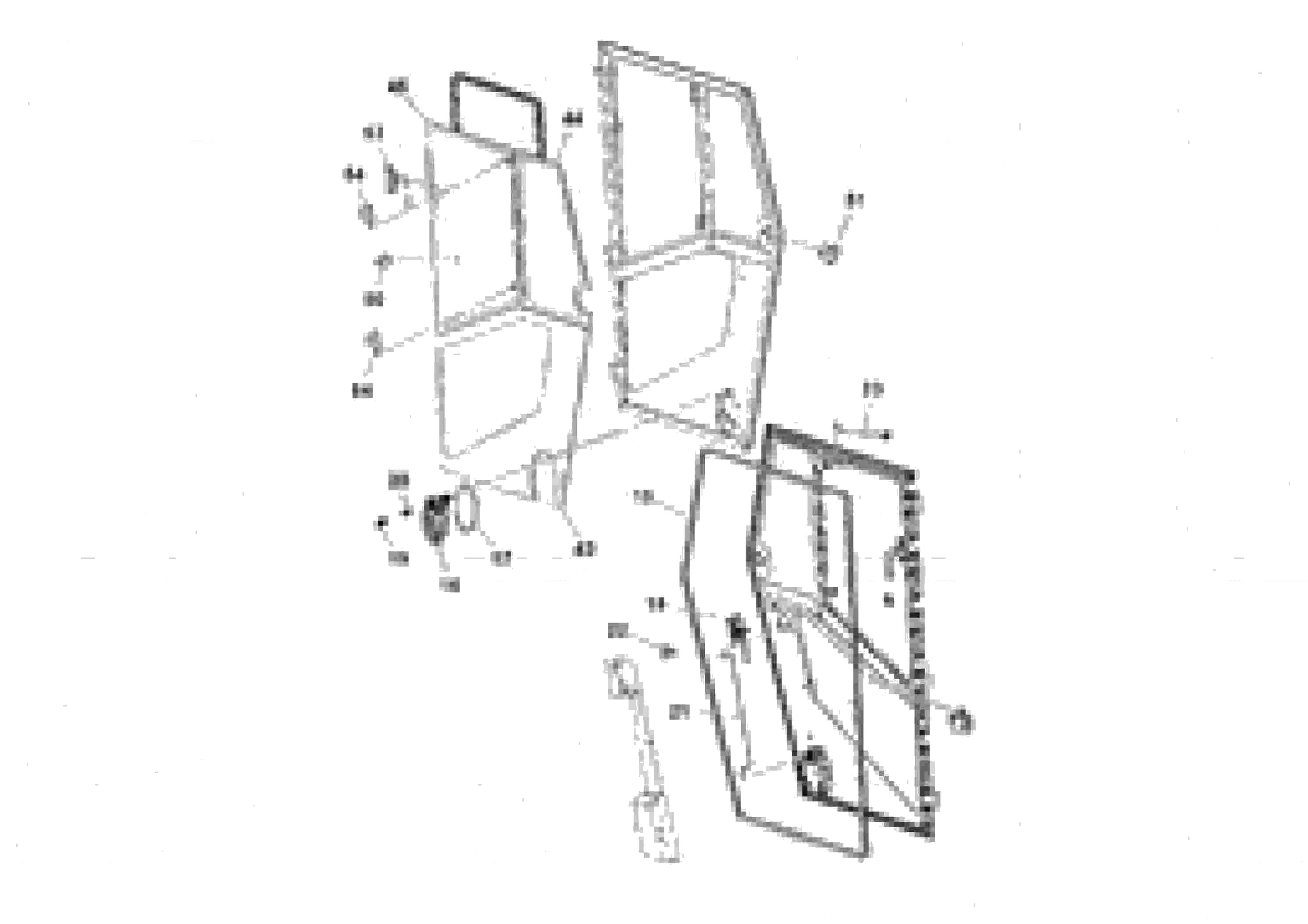 Схема запчастей Volvo SD70D/SD70F/SD77DX/SD77F S/N 197387- - 54348 Cab Assembly 